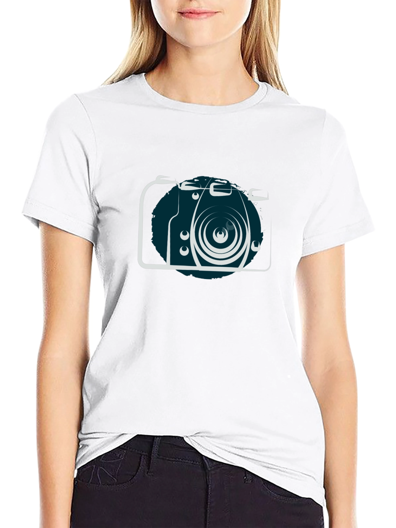 Camera Graphic Tee - Cool Photographer T-Shirt