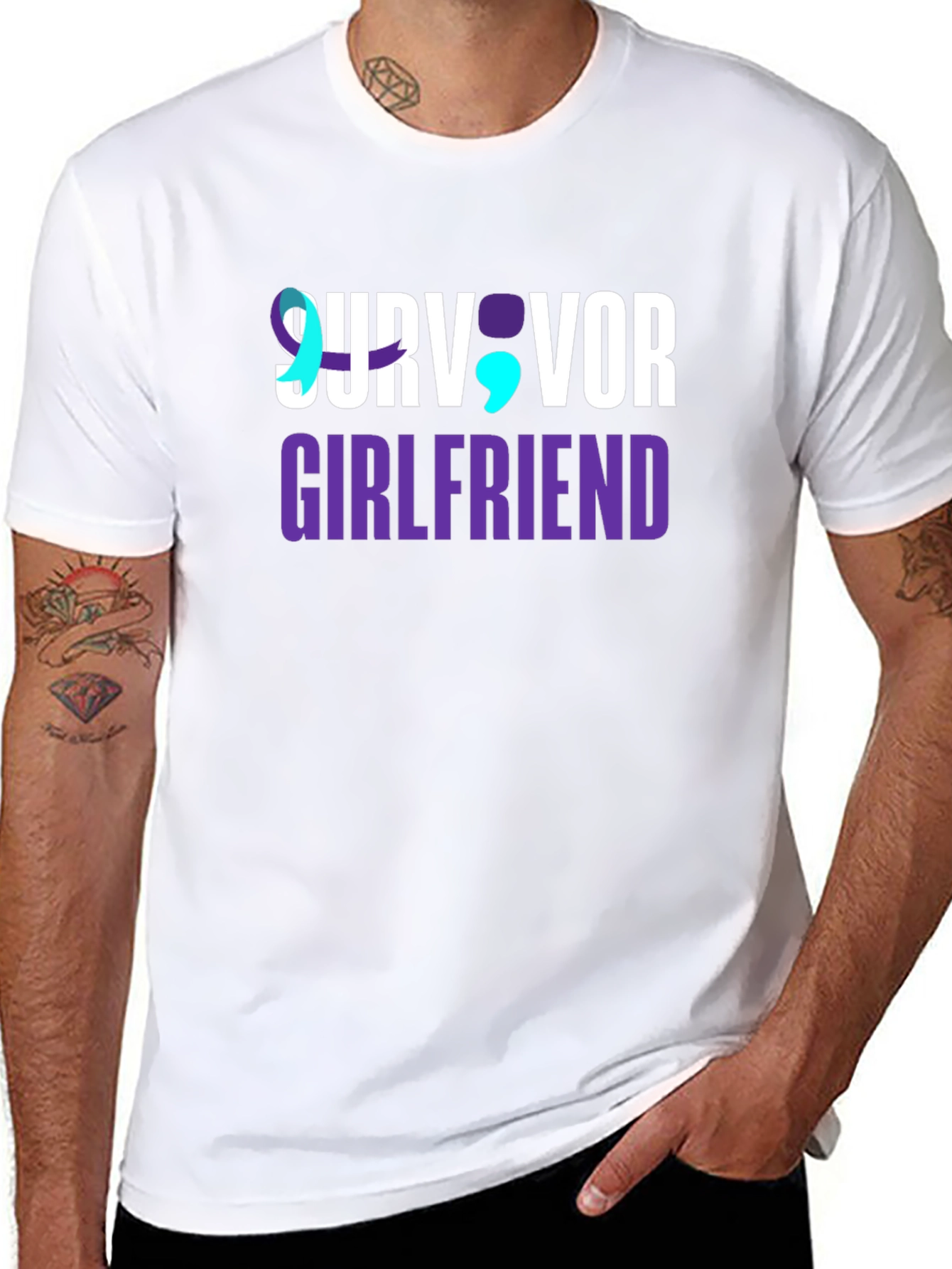 Survivor Girlfriend Graphic T-Shirt