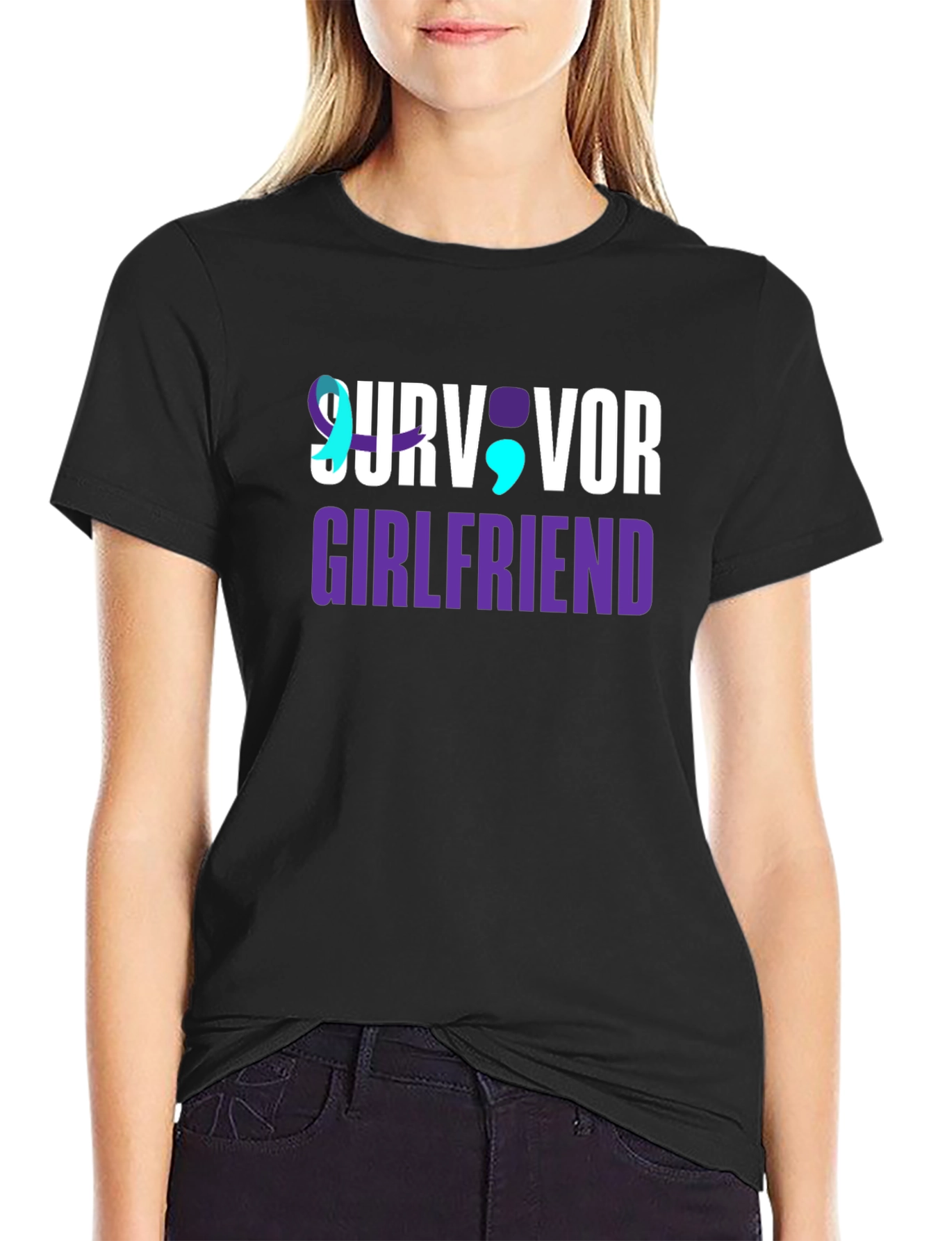 Survivor Girlfriend Graphic T-Shirt