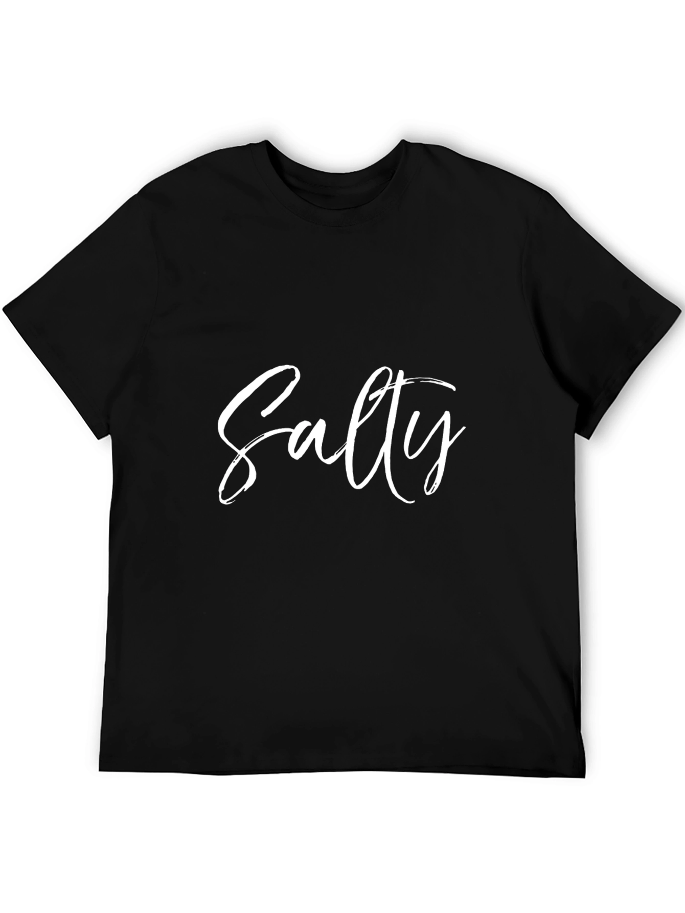 Salty Graphic Tee - Mens Black T-Shirt