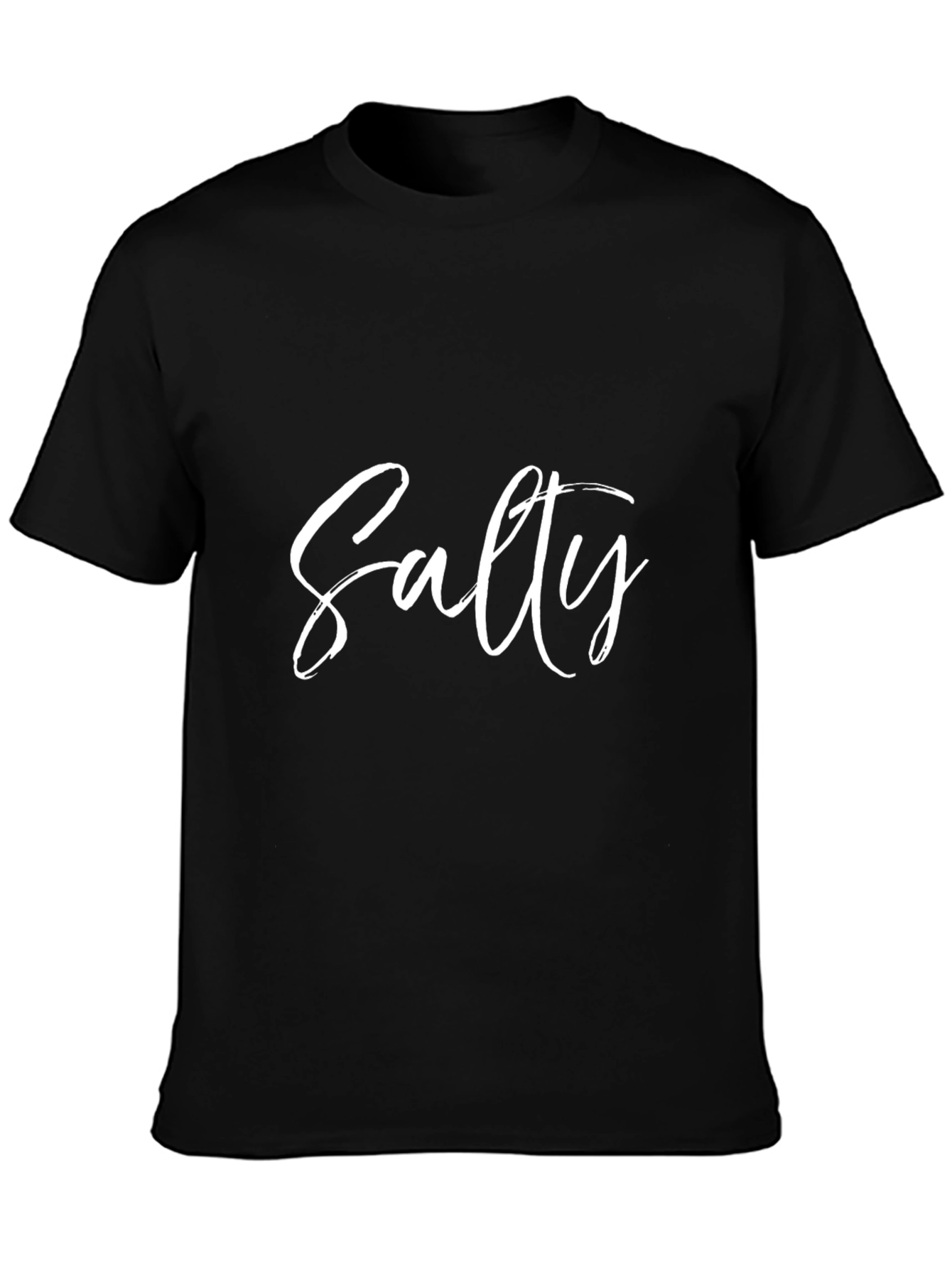 Salty Graphic Tee - Mens Black T-Shirt
