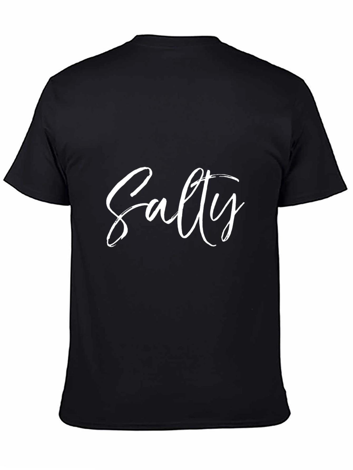 Salty Graphic Tee - Mens Black T-Shirt