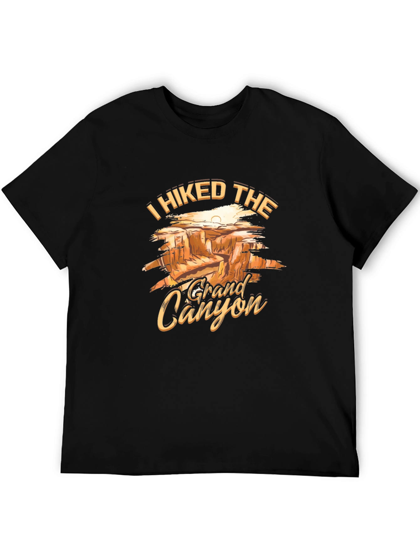 Grand Canyon Hiker T-Shirt - Black Tee