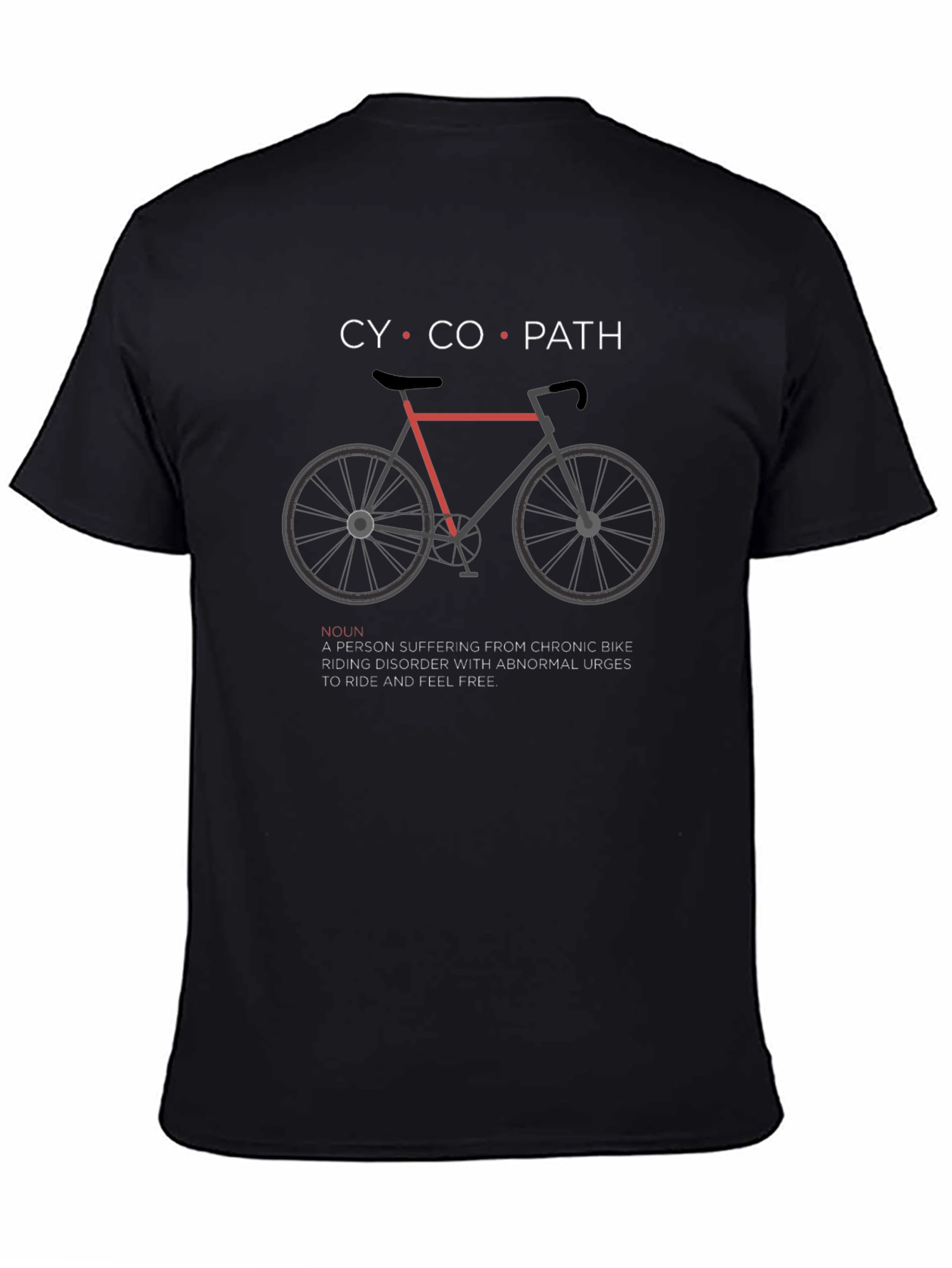 Cyclopath T-Shirt - Funny Biker Tee