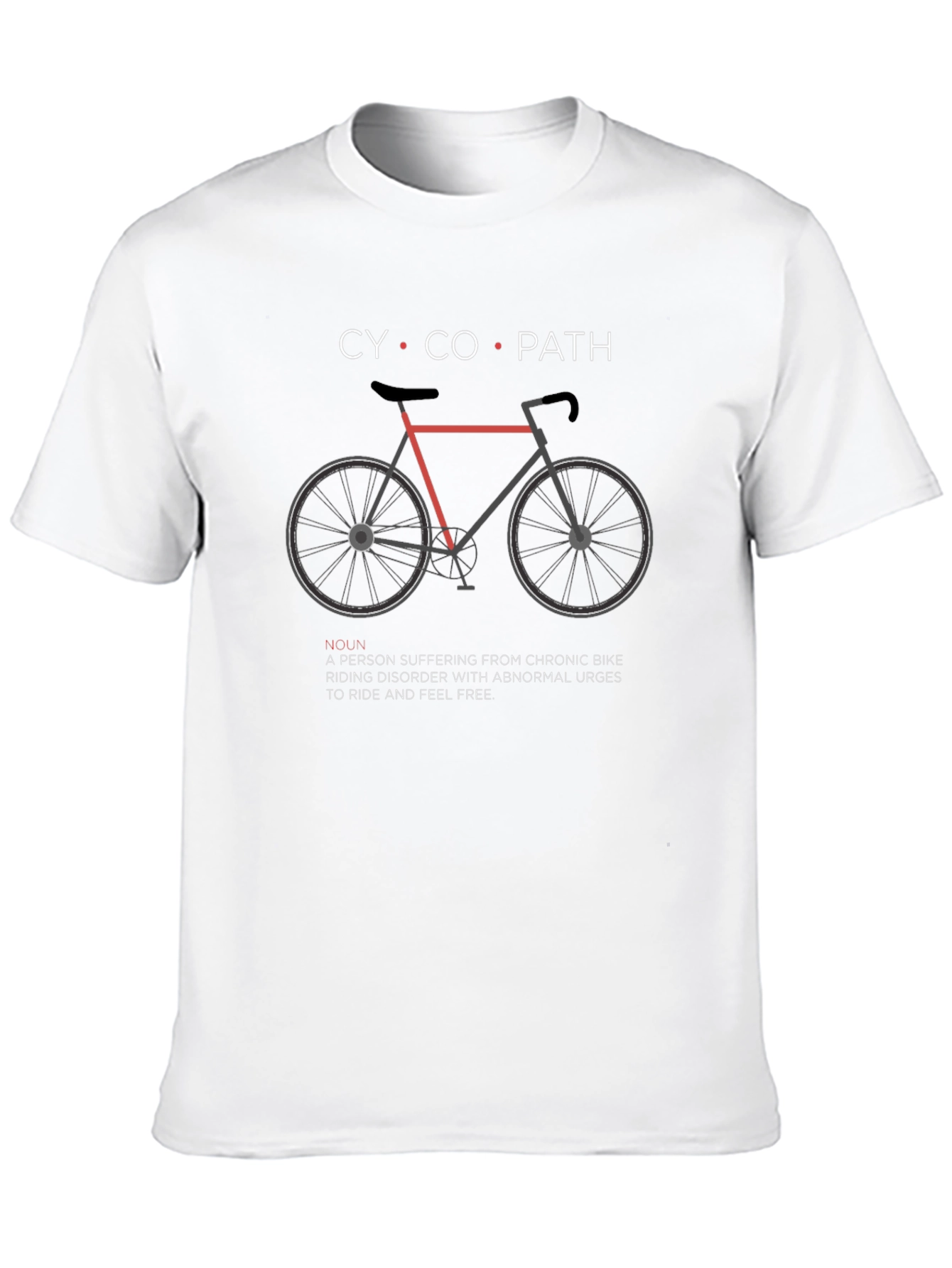 Cyclopath T-Shirt - Funny Biker Tee