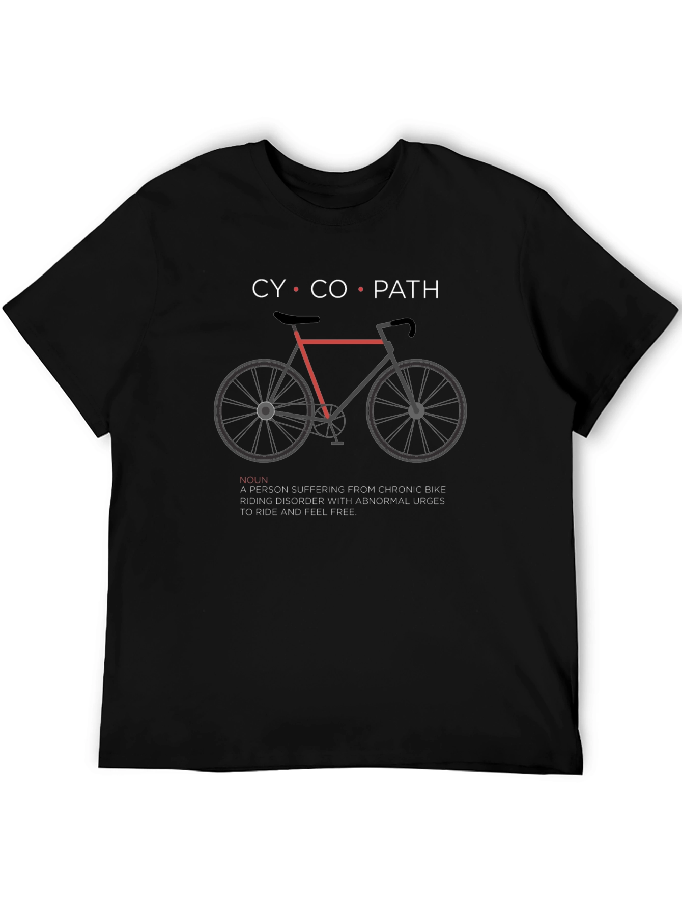 Cyclopath T-Shirt - Funny Biker Tee