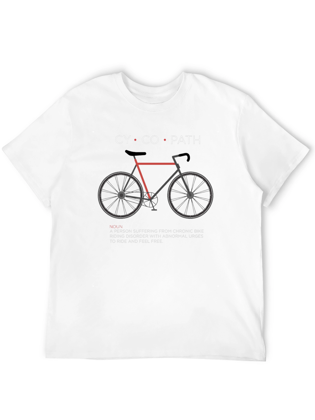 Cyclopath T-Shirt - Funny Biker Tee