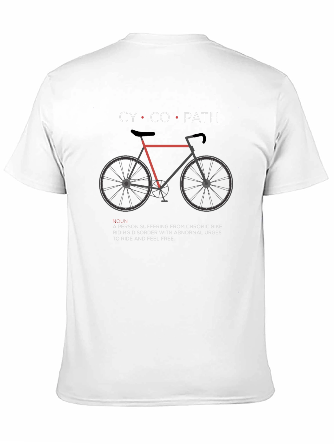 Cyclopath T-Shirt - Funny Biker Tee