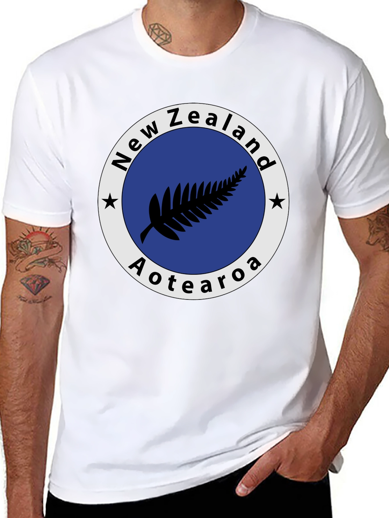 New Zealand Aotearoa Fern T-Shirt