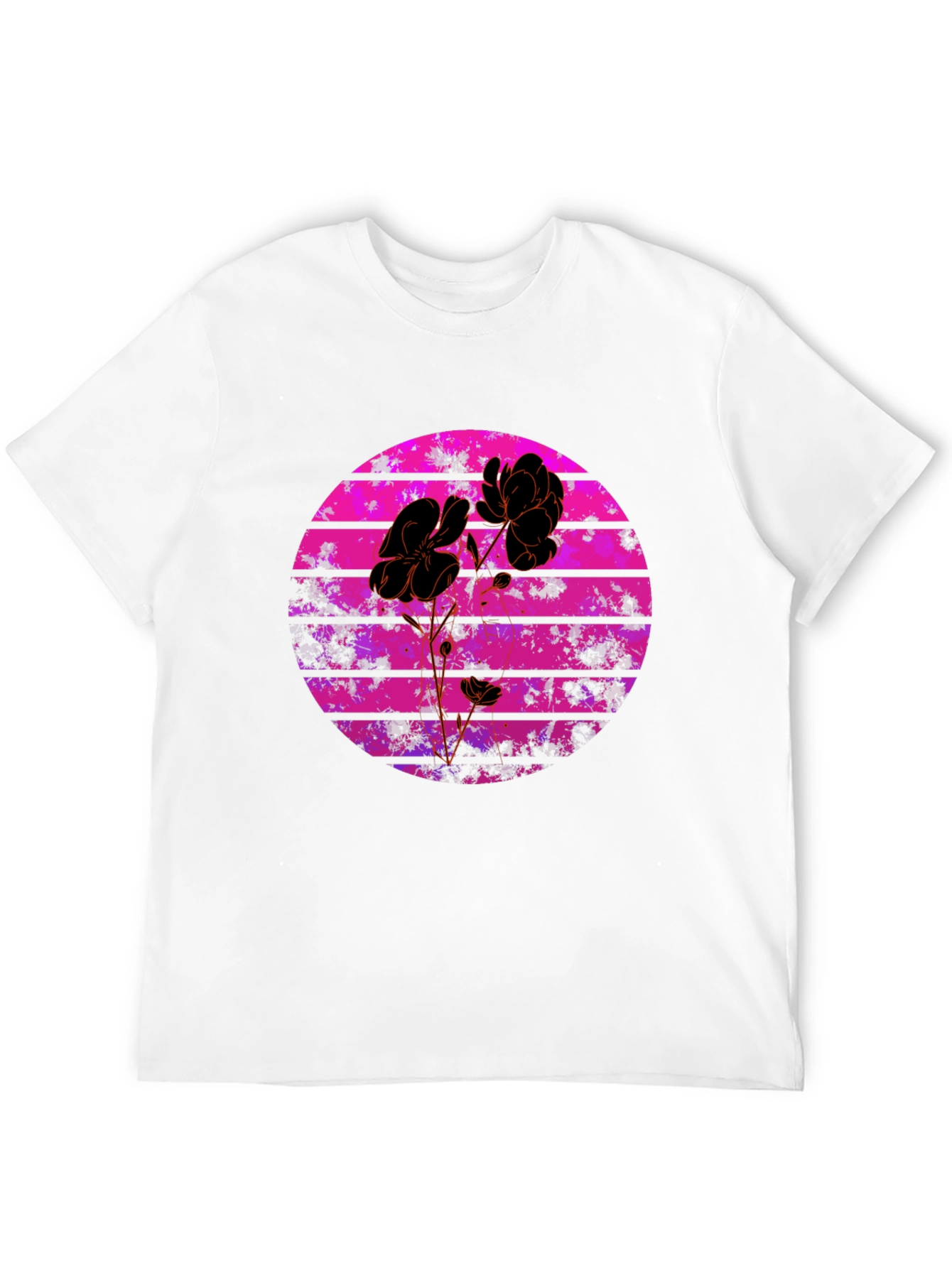 Floral Sunset Graphic Tee