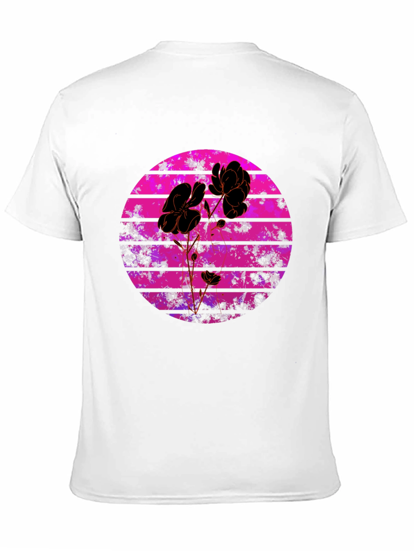 Floral Sunset Graphic Tee