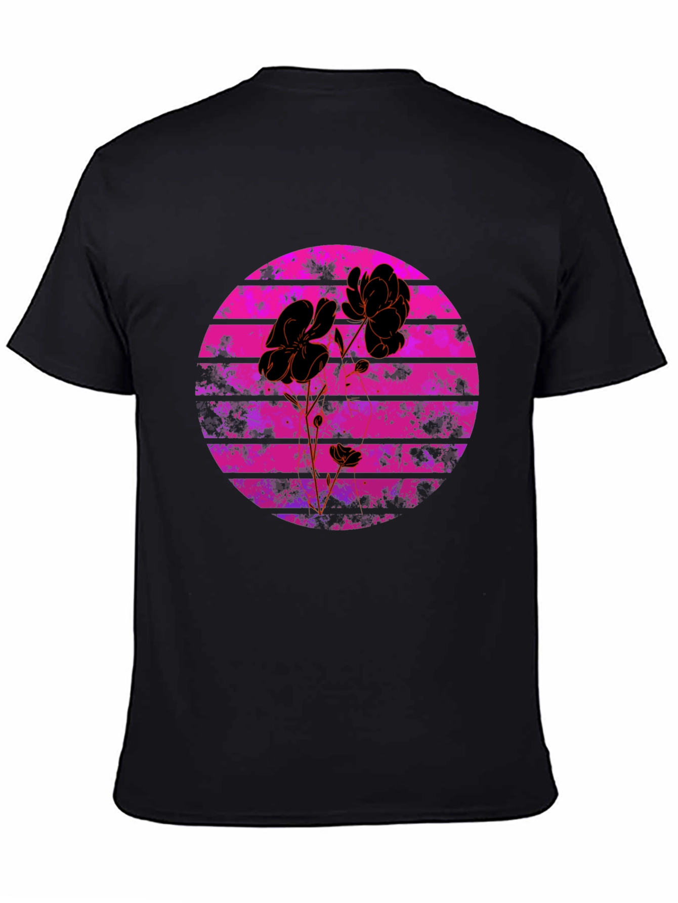 Floral Sunset Graphic Tee