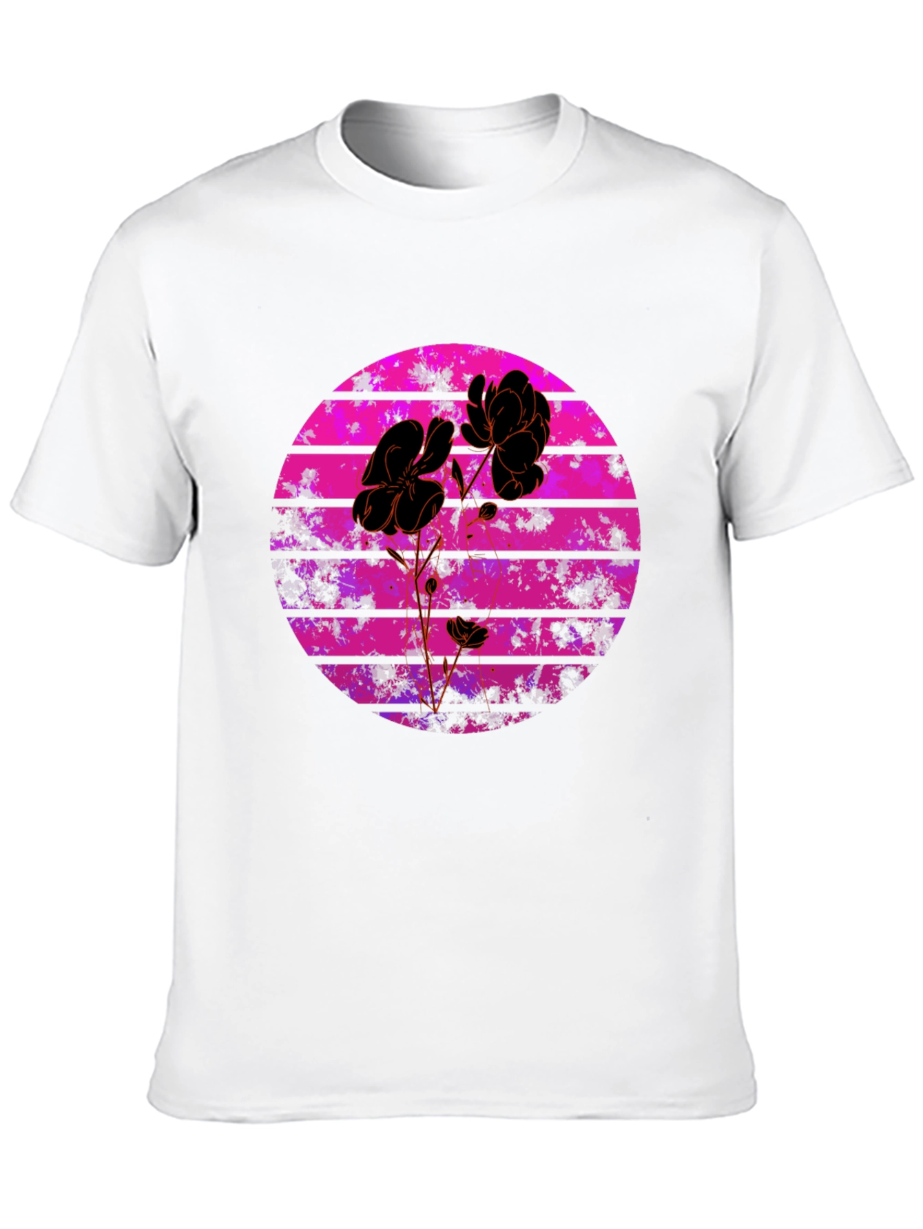 Floral Sunset Graphic Tee