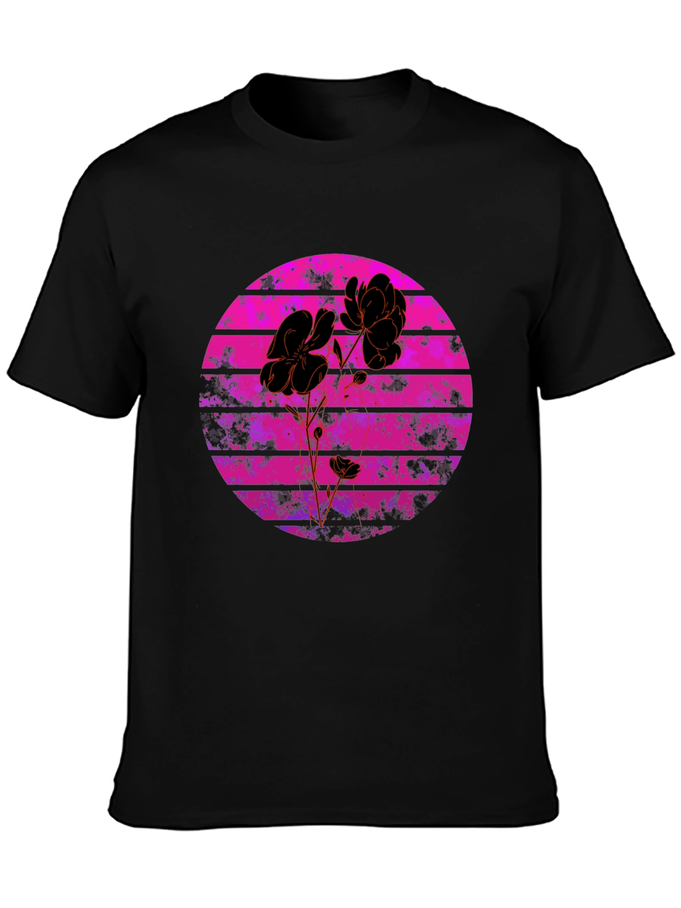 Floral Sunset Graphic Tee