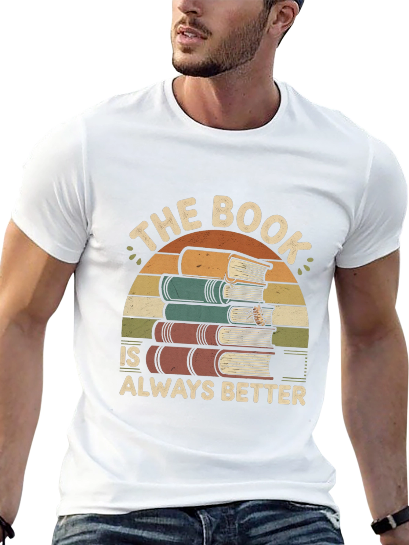 Bookworm T-Shirt: The Book is Always Better