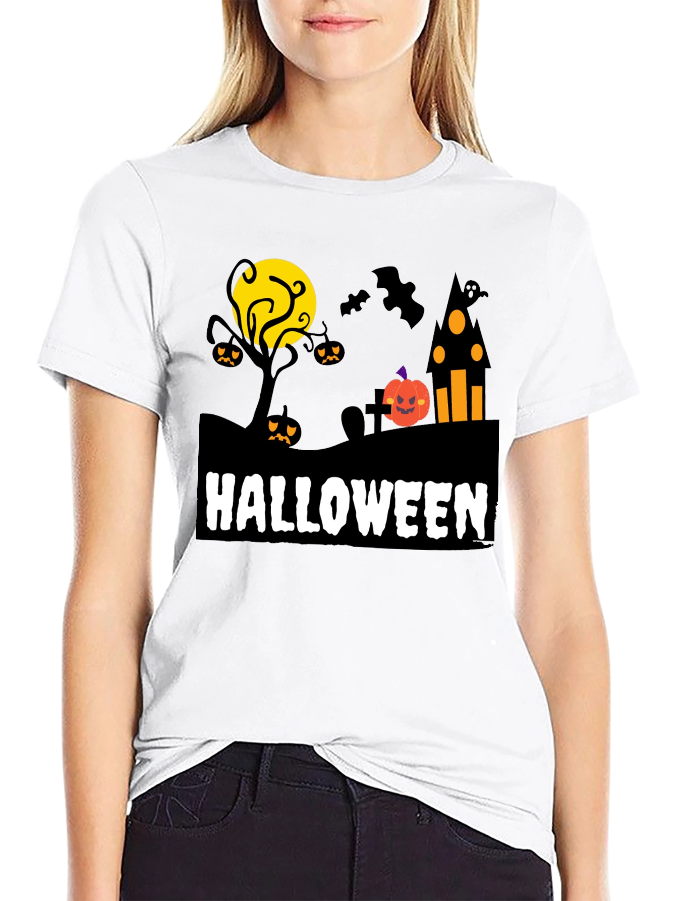 Halloween Themed Graphic Tee