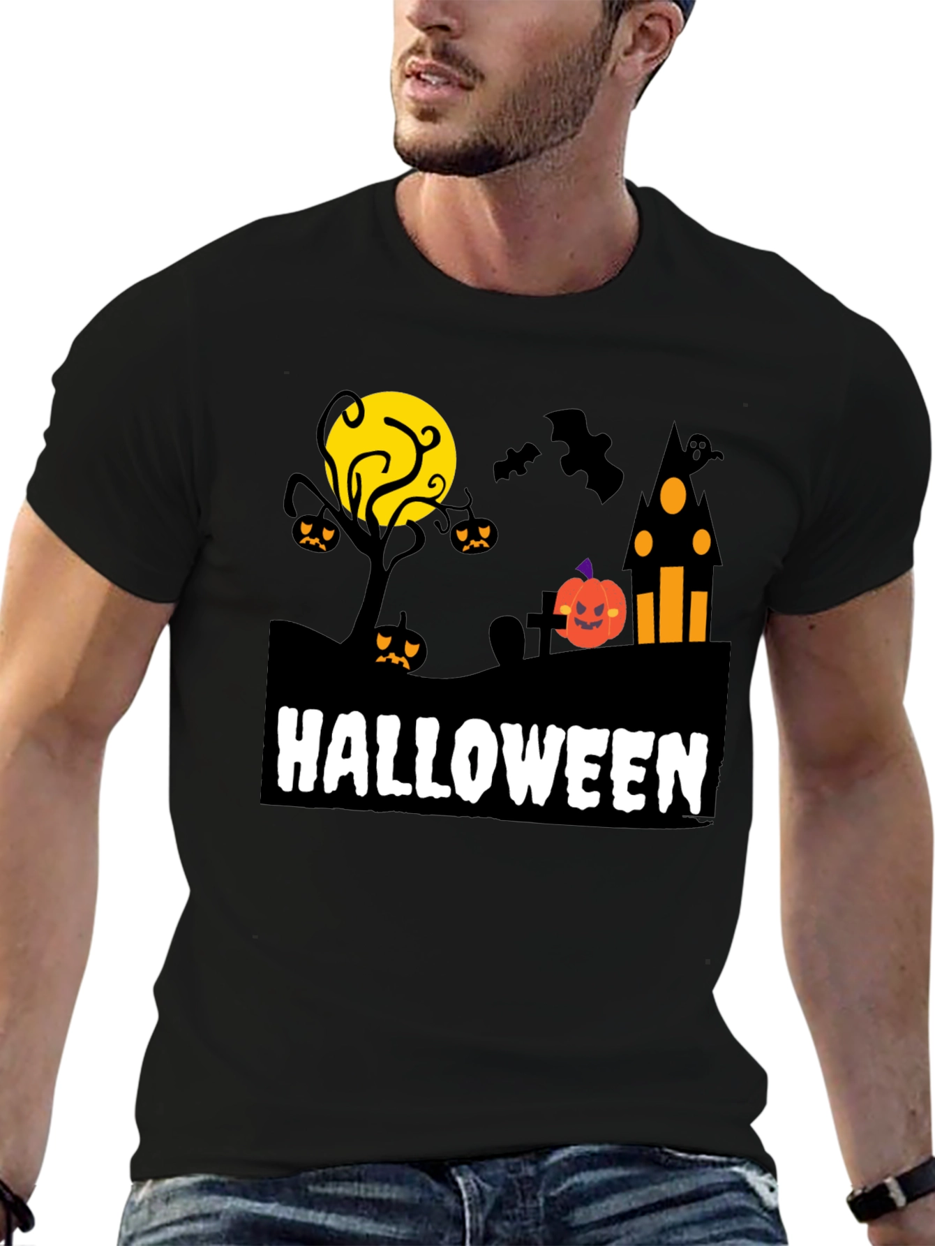 Halloween Themed Graphic Tee