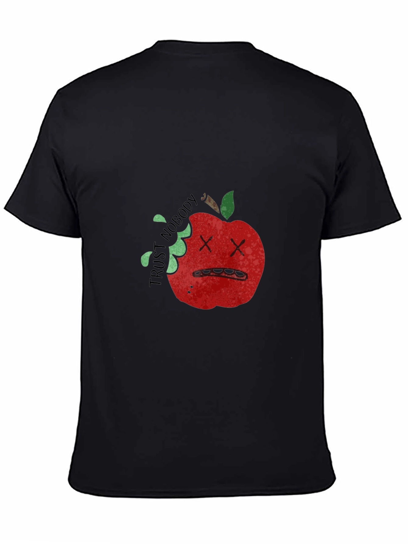 Trust Nobody Apple Graphic Tee