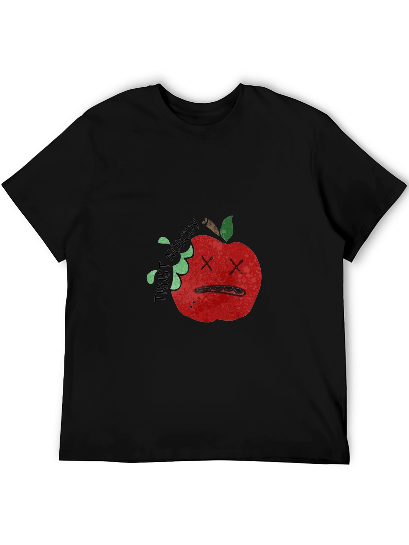 Trust Nobody Apple Graphic Tee