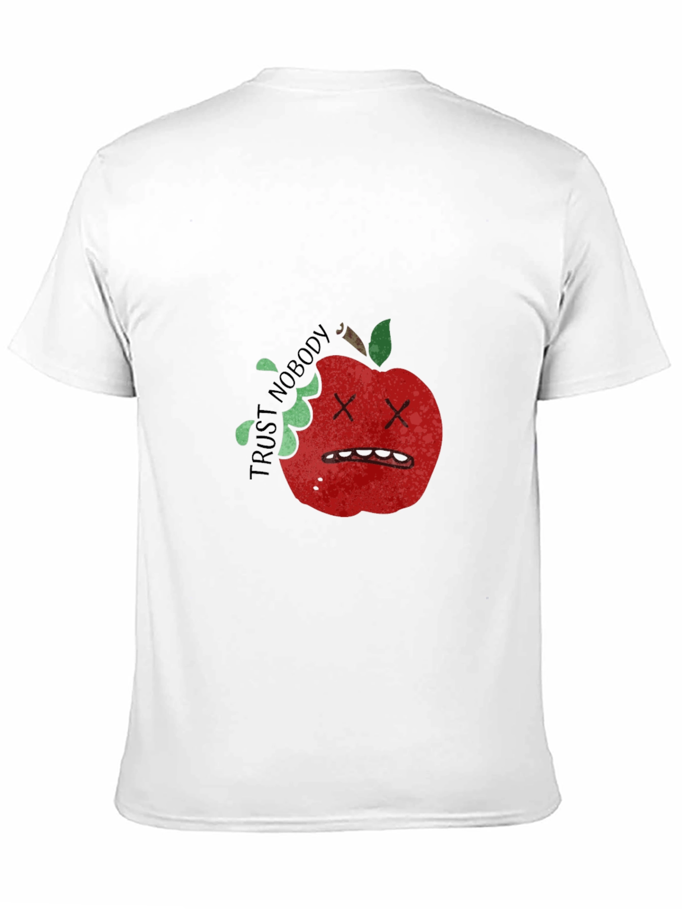Trust Nobody Apple Graphic Tee