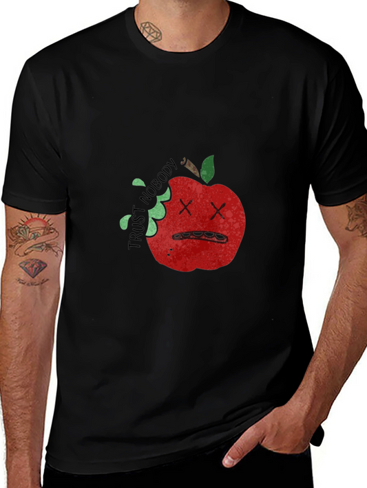 Trust Nobody Apple Graphic Tee