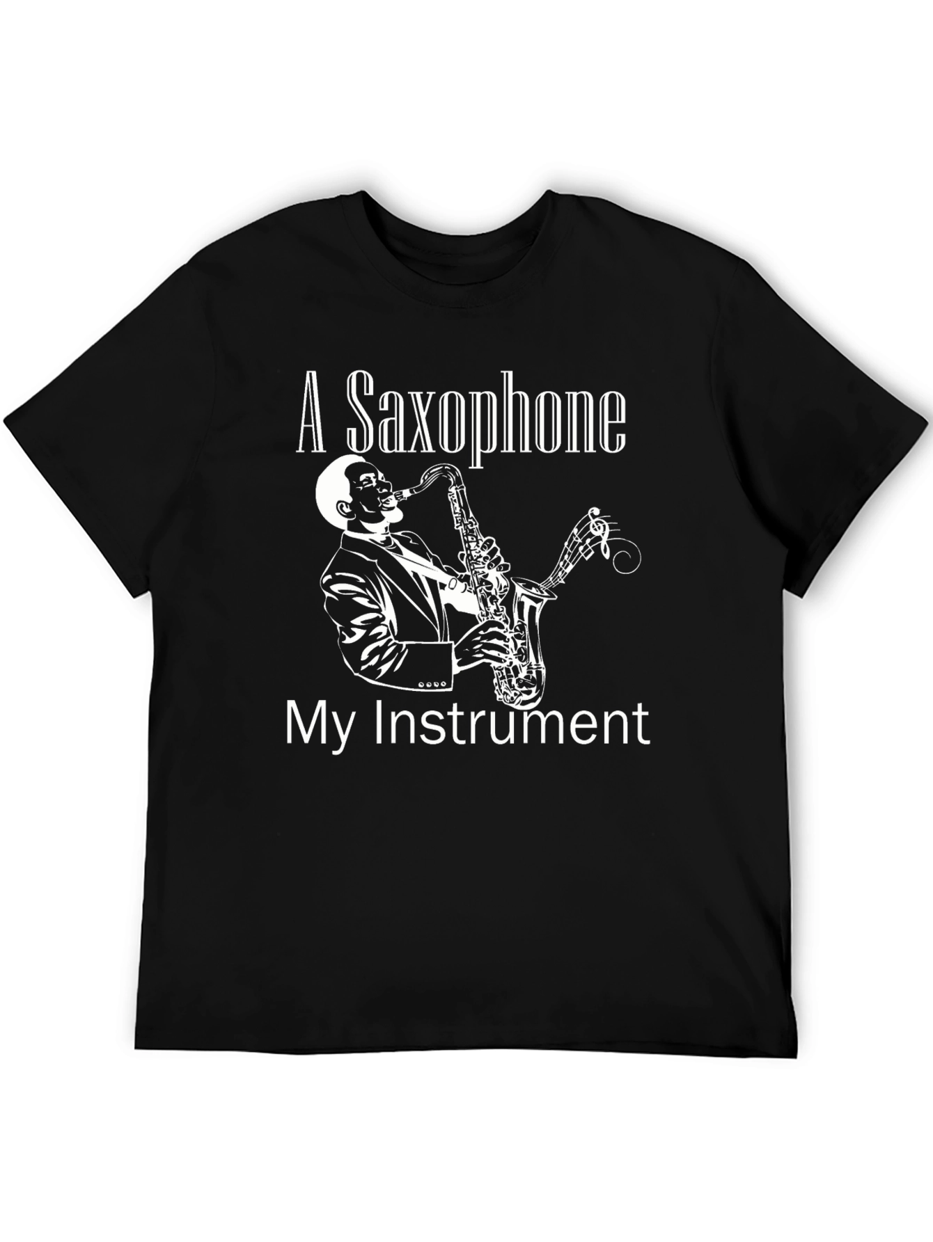 Saxophone Instrument T-Shirt - Music Lover Tee