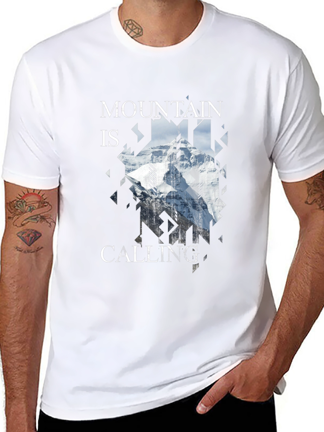 Mountain Calling Graphic Tee - Adventure Awaits!