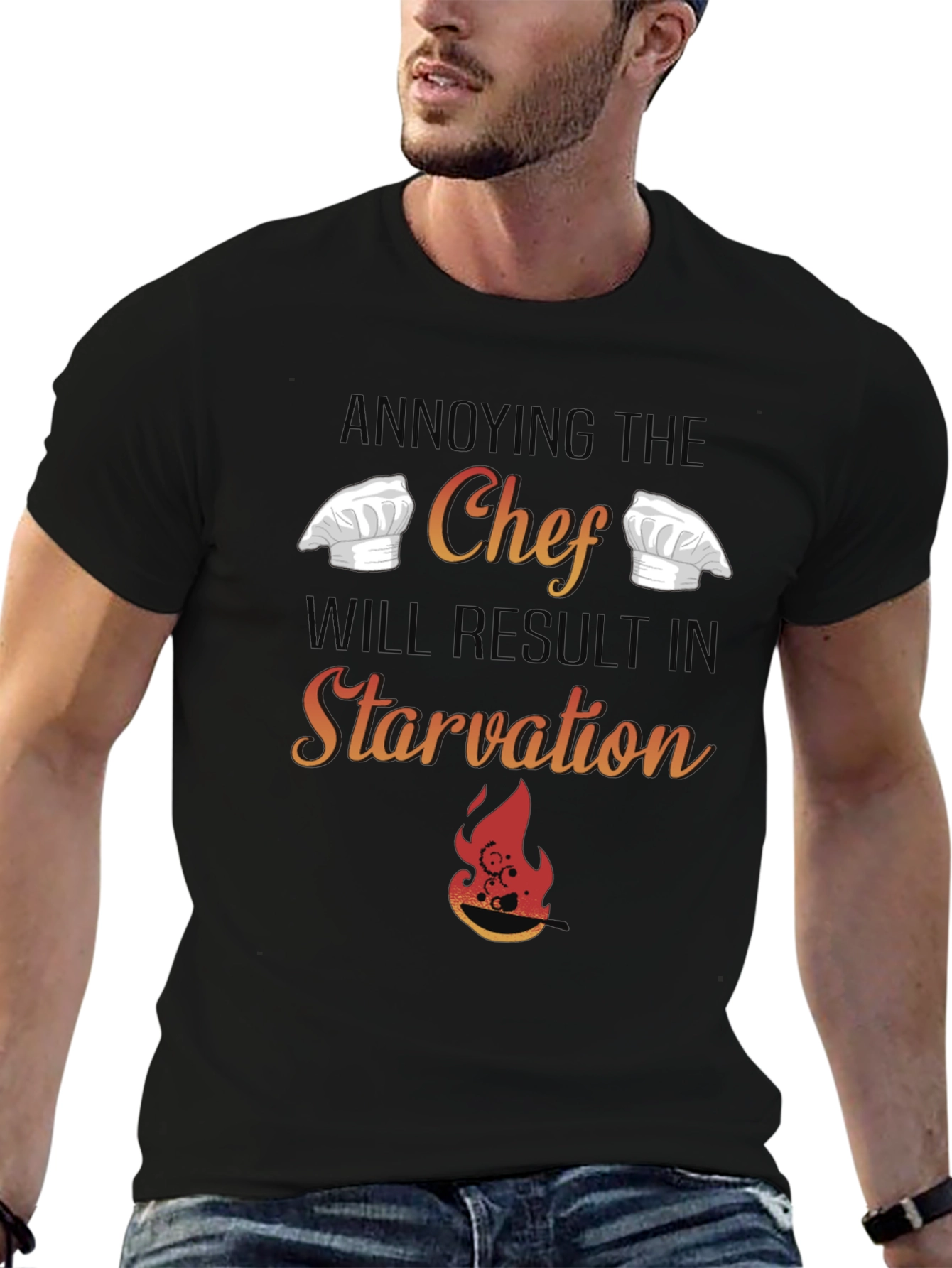 Annoy The Chef Funny Graphic Tee