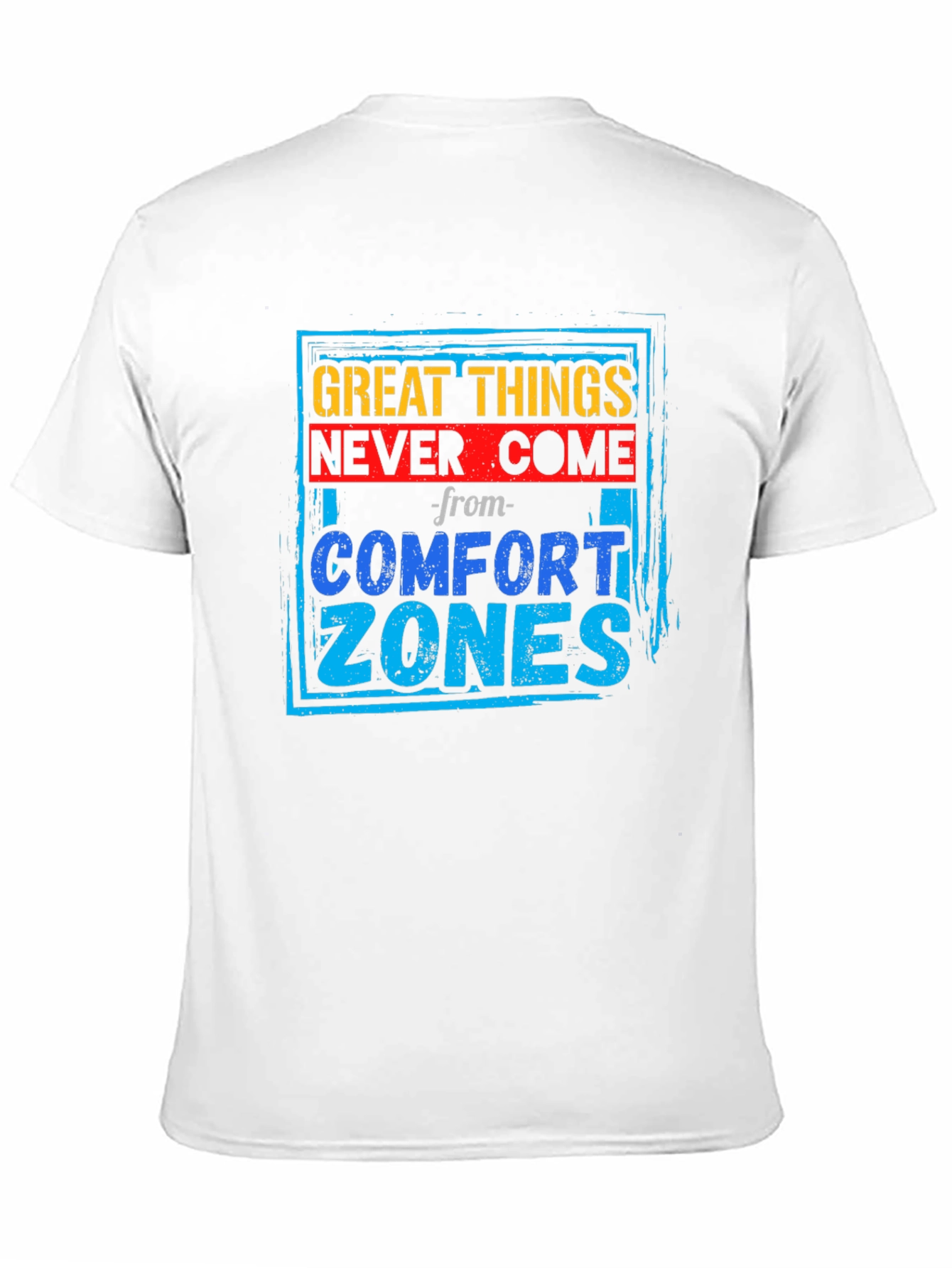 Motivational Graphic Tee - Comfort Zone T-Shirt