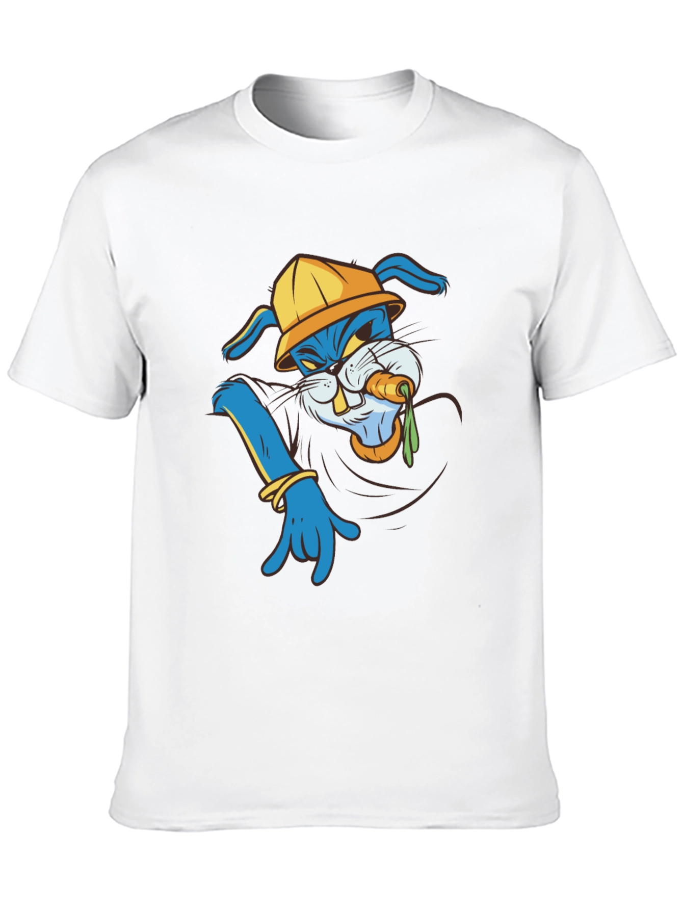 Cool Cartoon Bunny T-Shirt