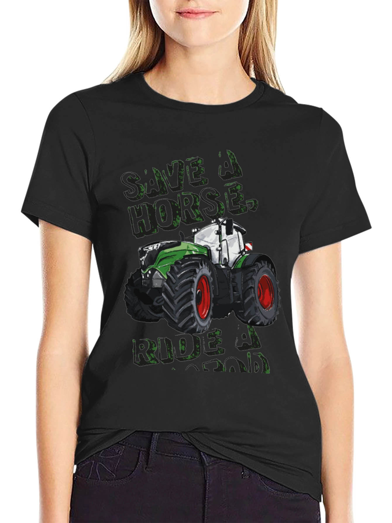 Save A Horse Ride A Tractor Tee
