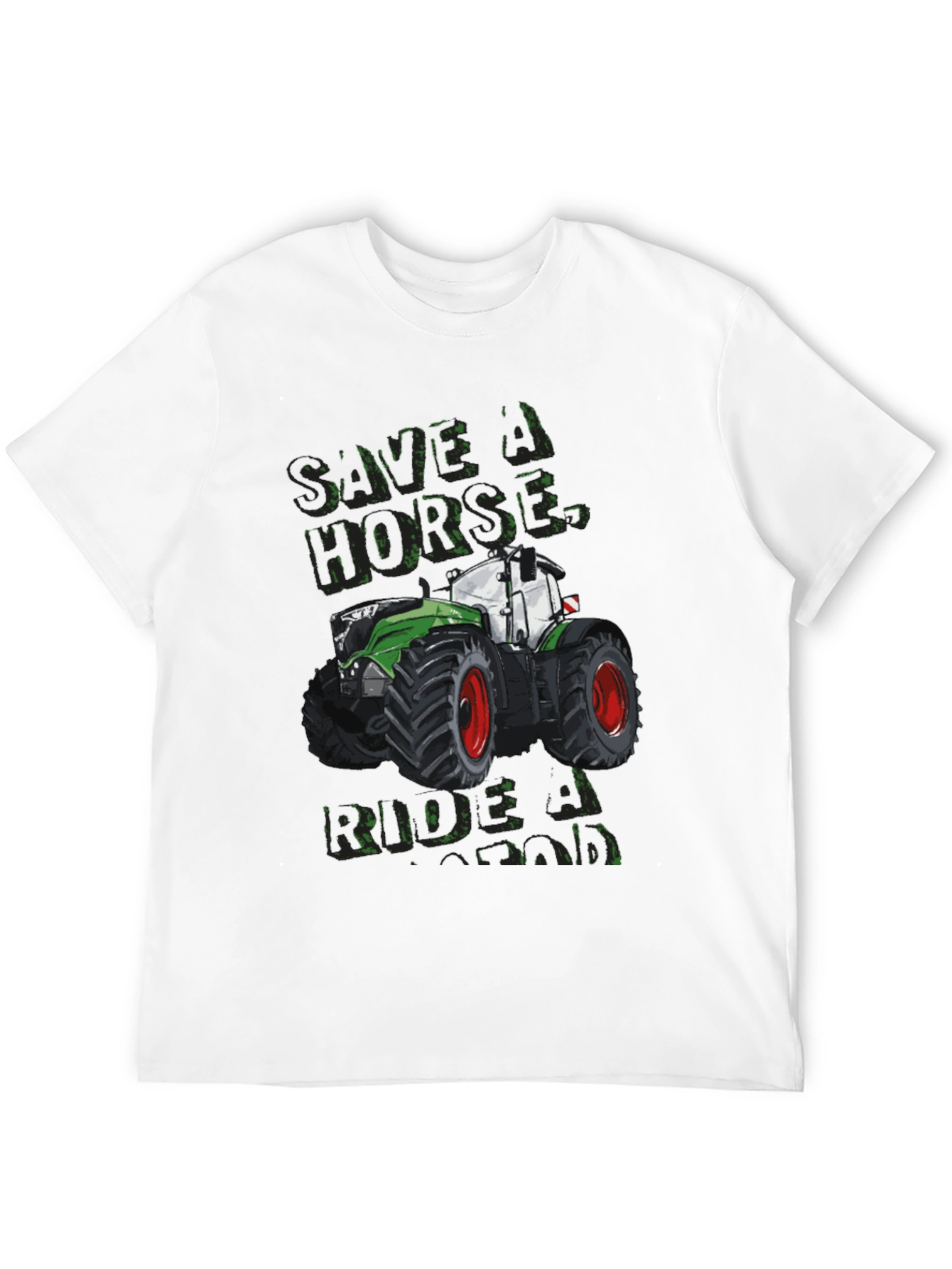 Save A Horse Ride A Tractor Tee