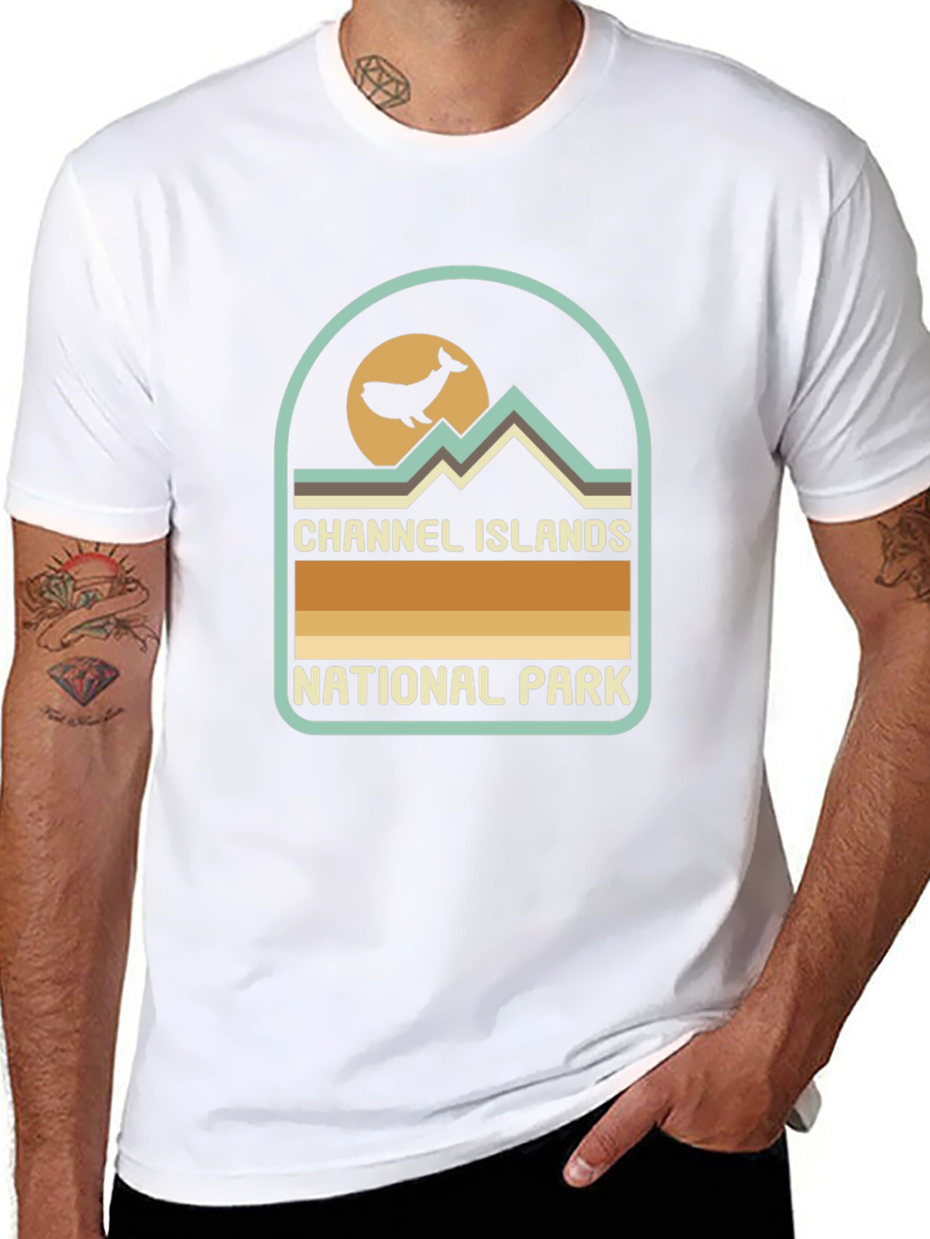Channel Islands National Park T-Shirt - Whale Graphic Tee