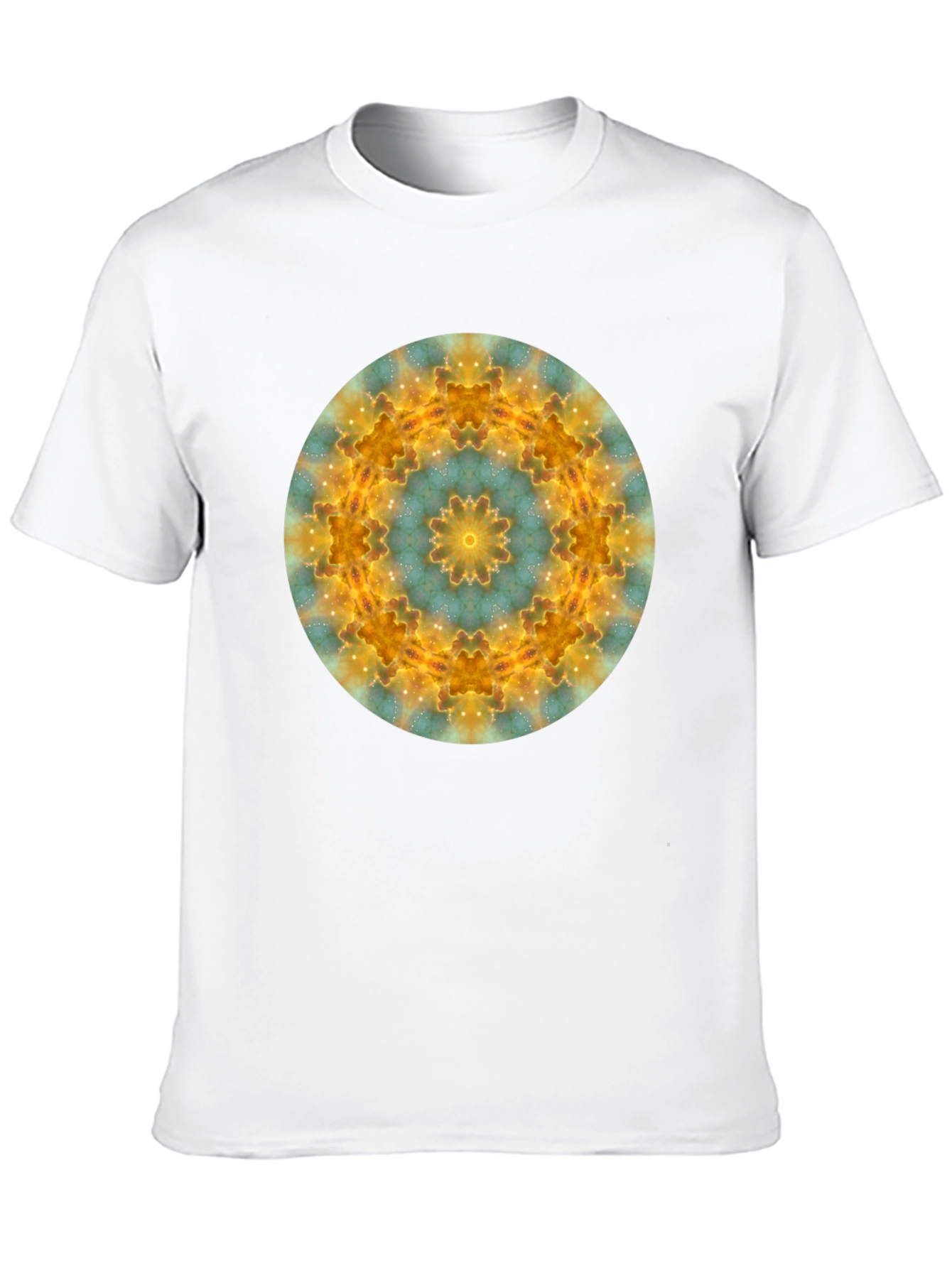 Cosmic Mandala Black T-Shirt