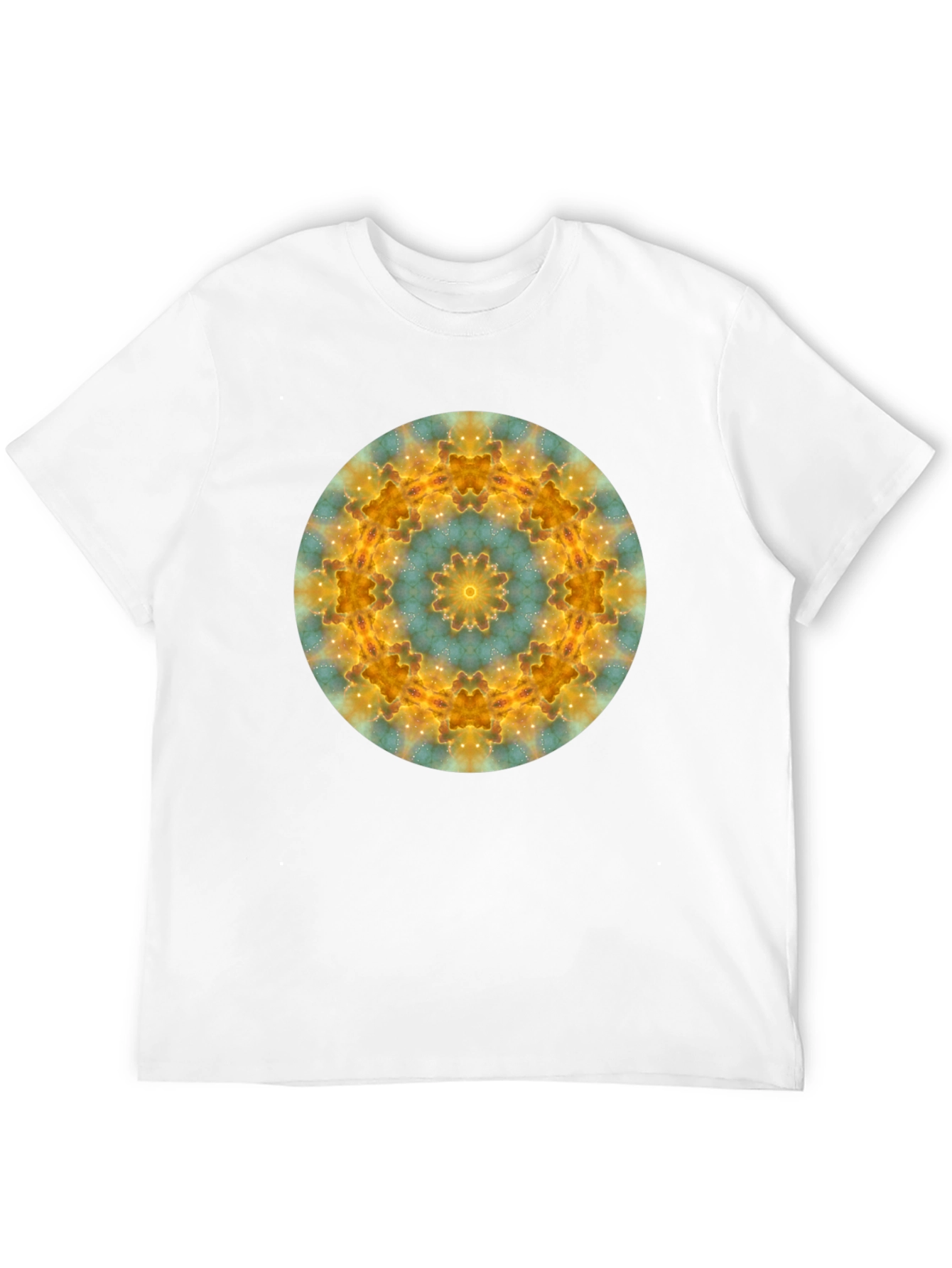 Cosmic Mandala Black T-Shirt
