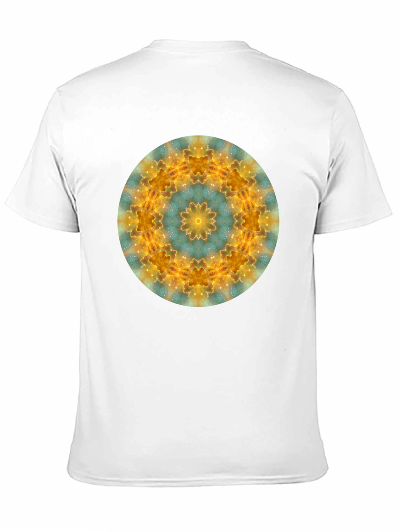 Cosmic Mandala Black T-Shirt