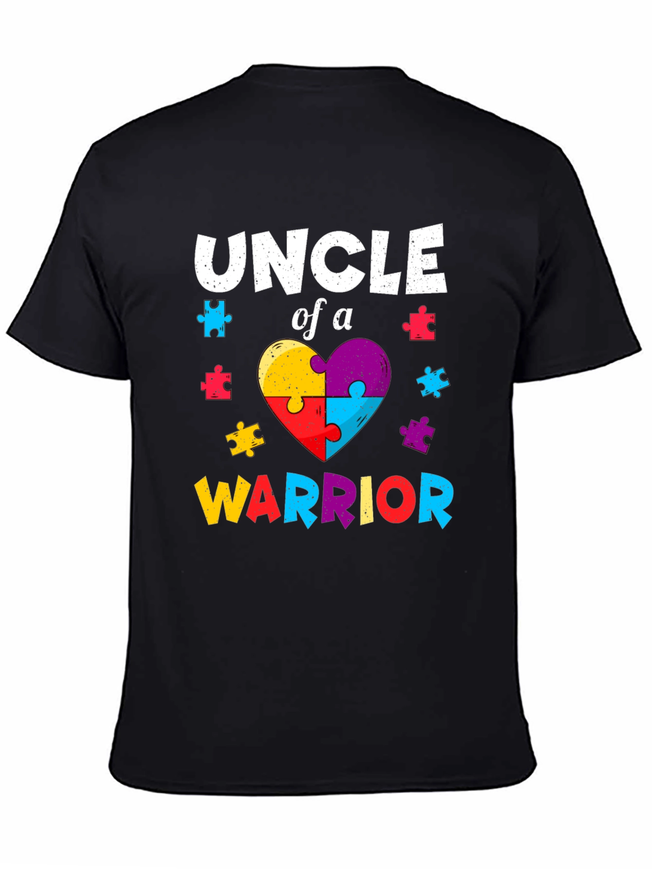 Uncle of a Warrior Autism Awareness T-Shirt