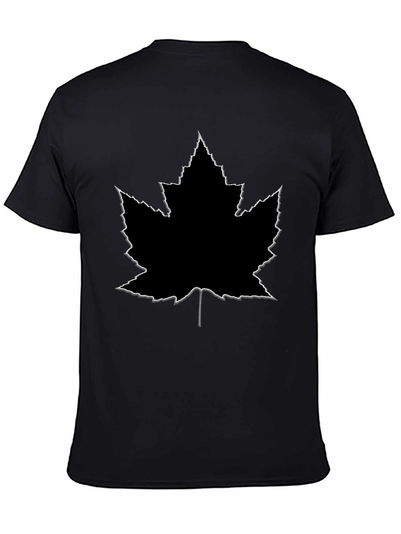 Maple Leaf Graphic Tee - Casual Style