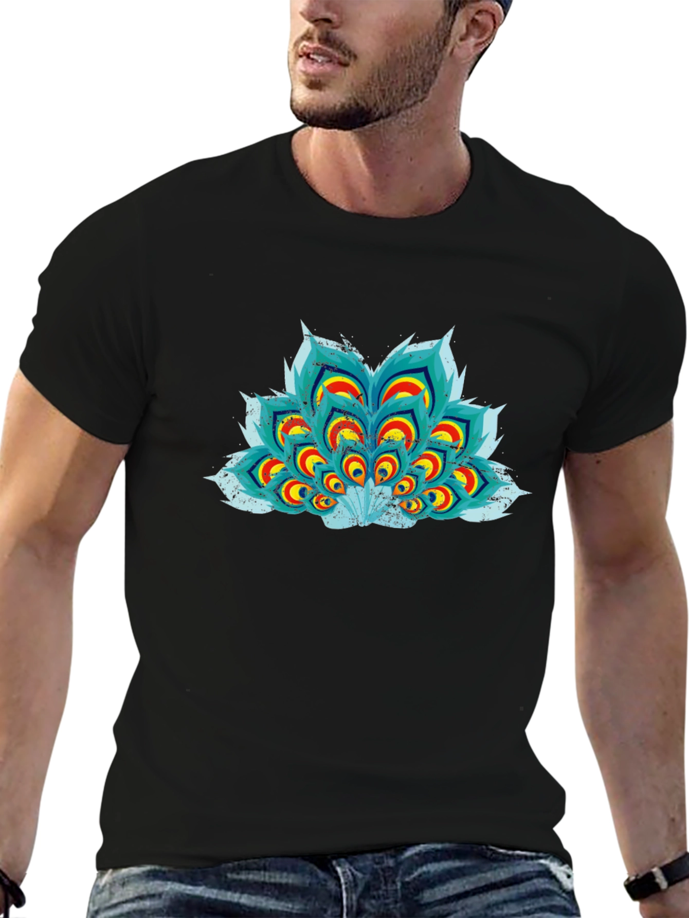 Abstract Graphic Tee - Modern Comfort Fit