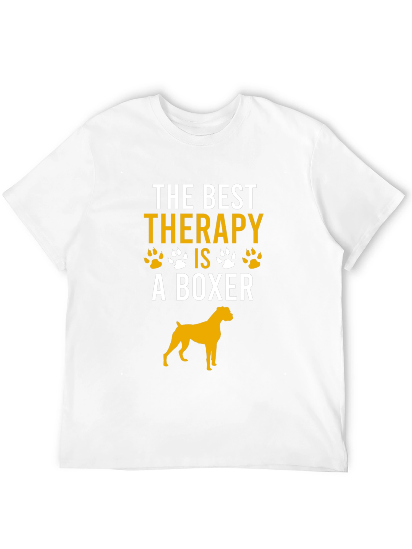 Boxer Dog Therapy T-Shirt - Dog Lover Tee