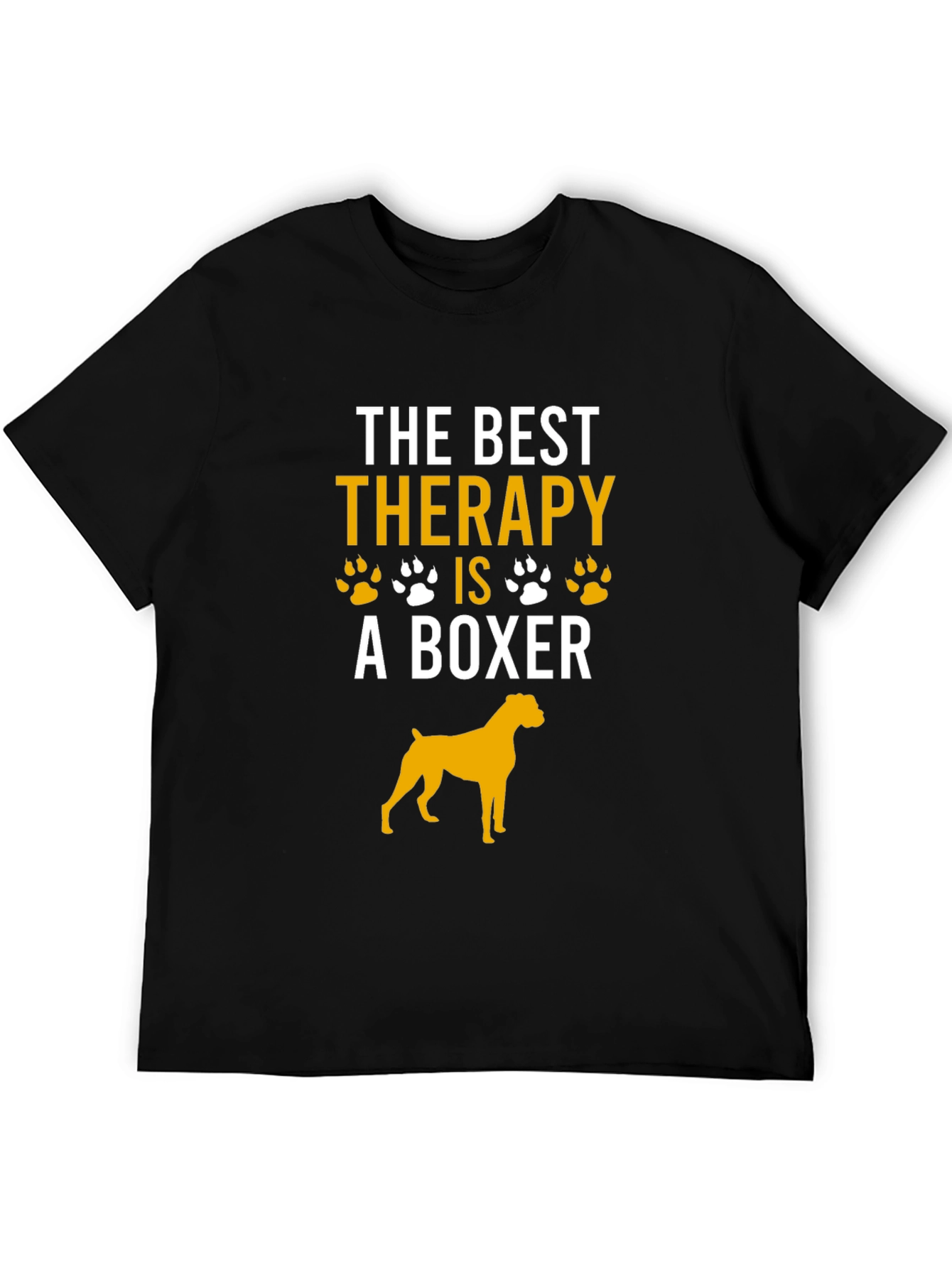 Boxer Dog Therapy T-Shirt - Dog Lover Tee