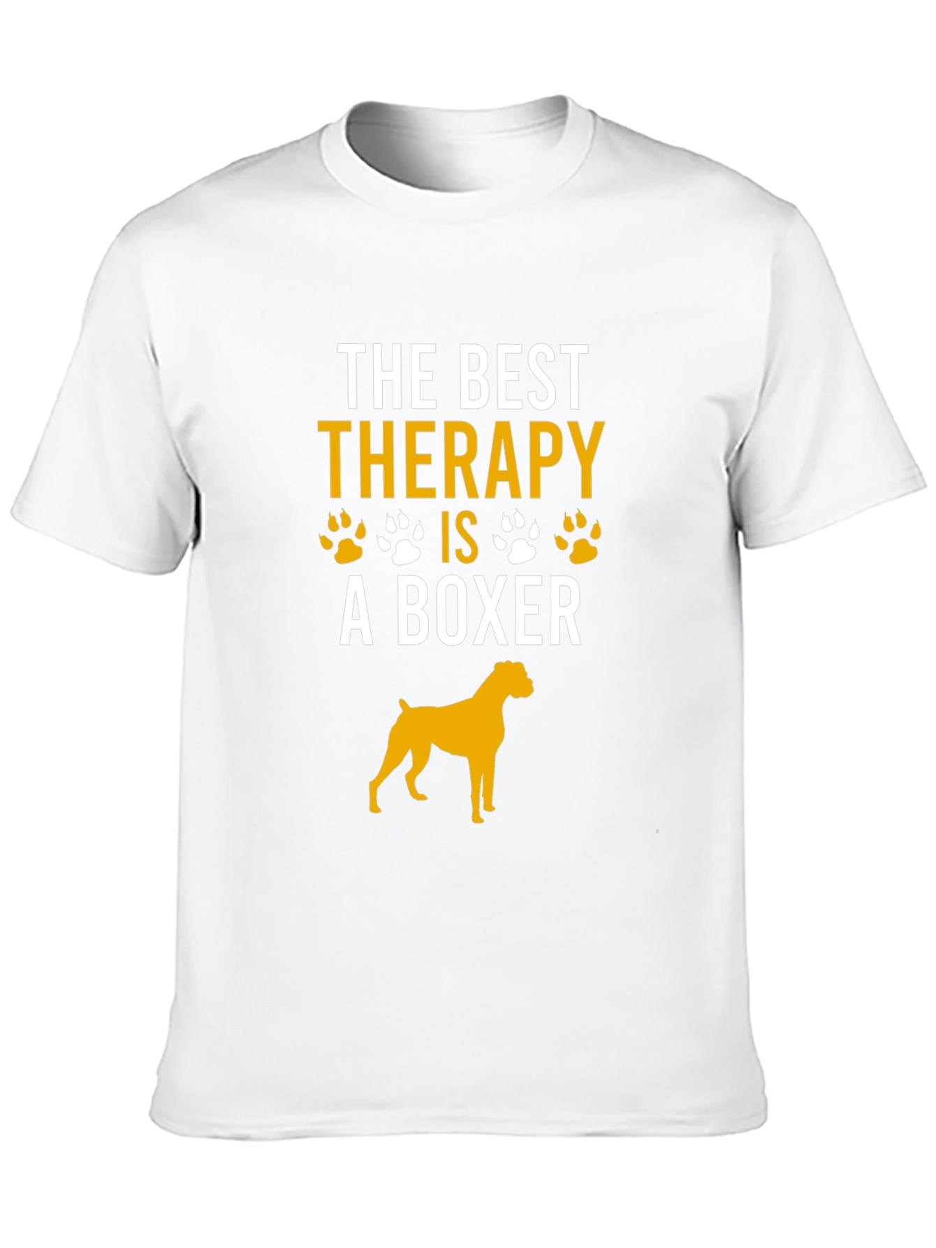 Boxer Dog Therapy T-Shirt - Dog Lover Tee