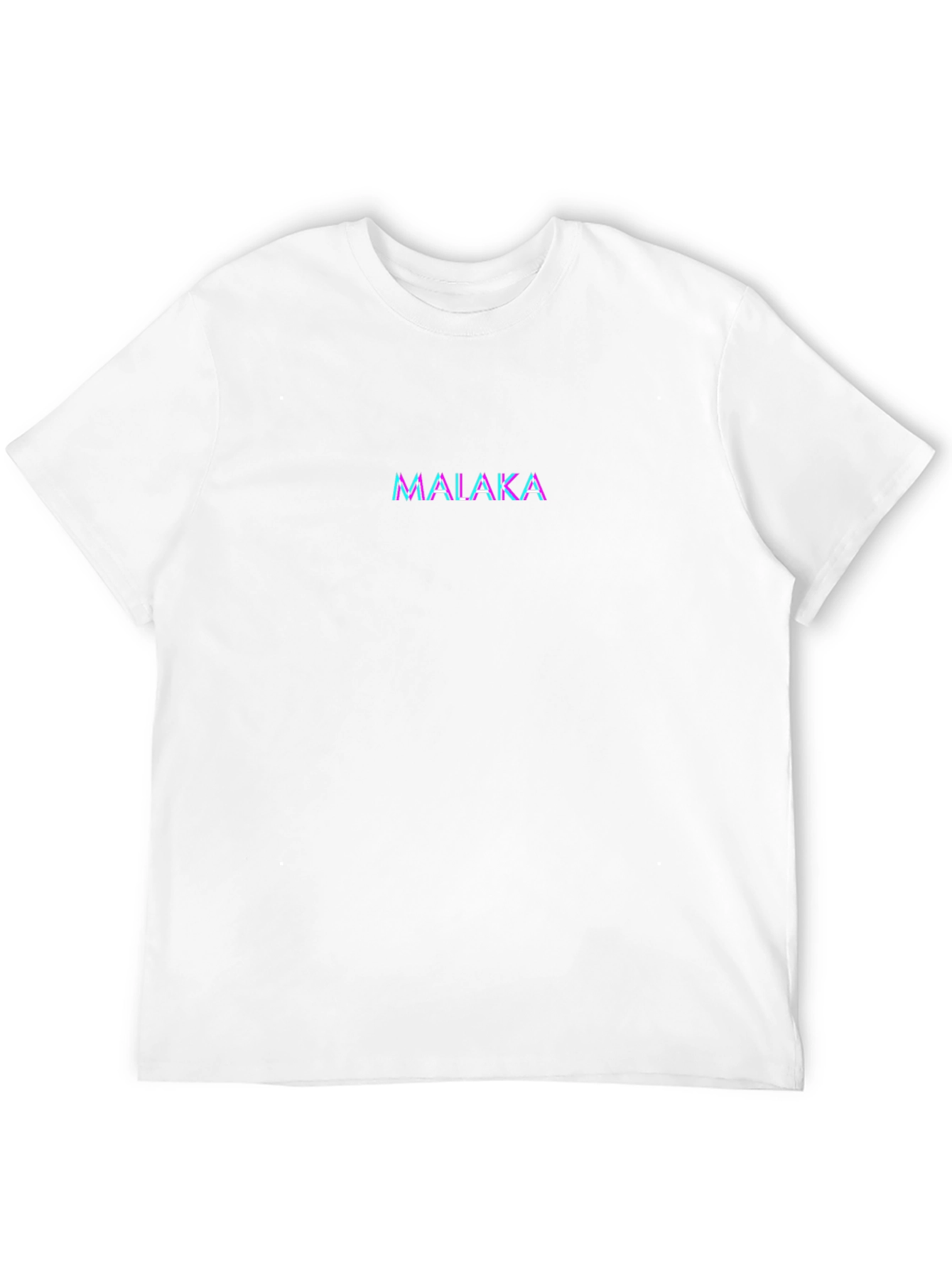 Malaka Glitch Tee - Stylish Graphic Print Shirt