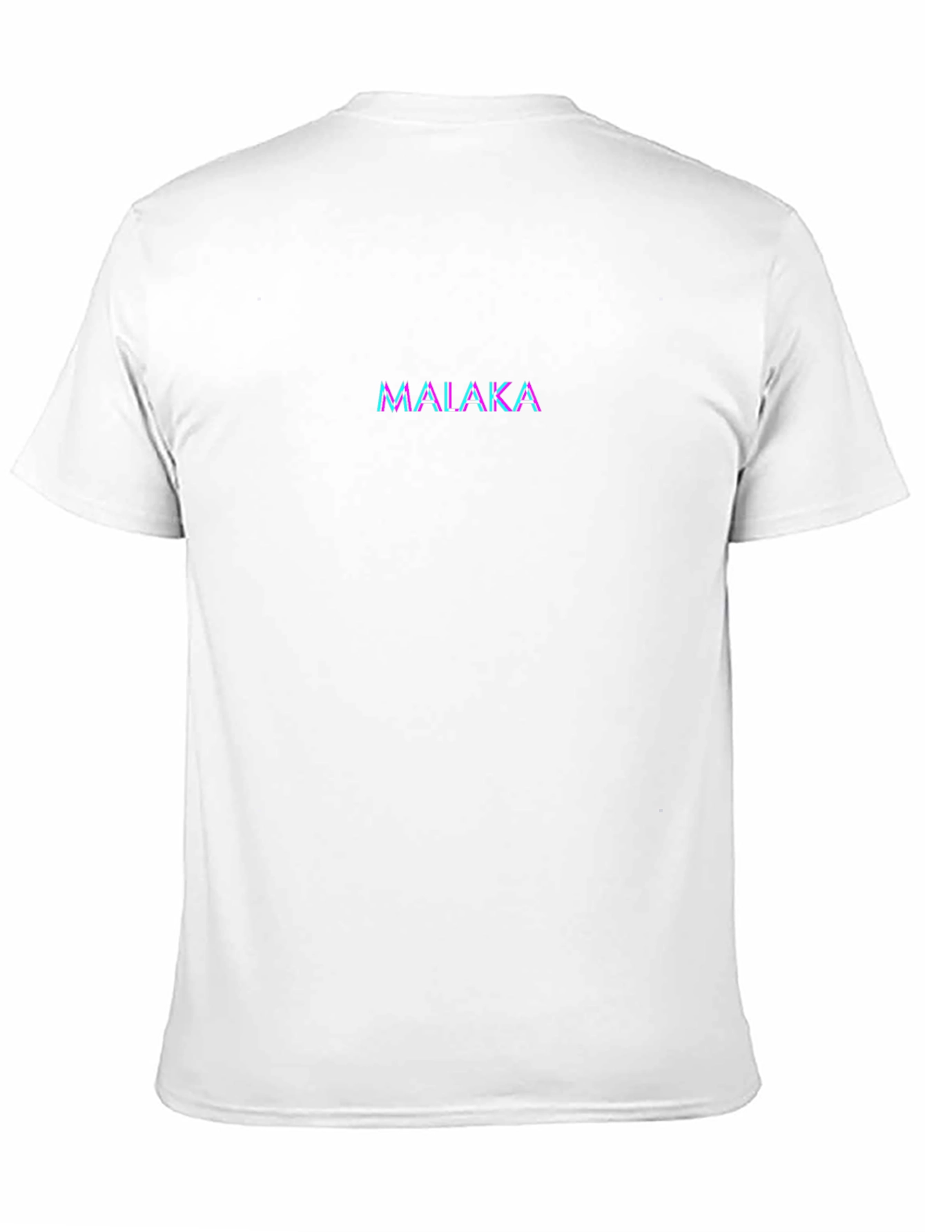 Malaka Glitch Tee - Stylish Graphic Print Shirt