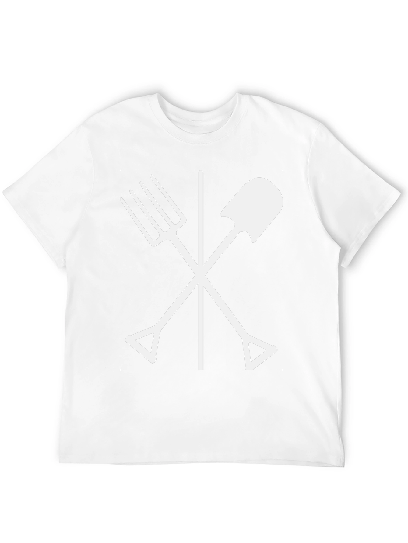 Gardeners Cross T-Shirt - Black Cotton Tee