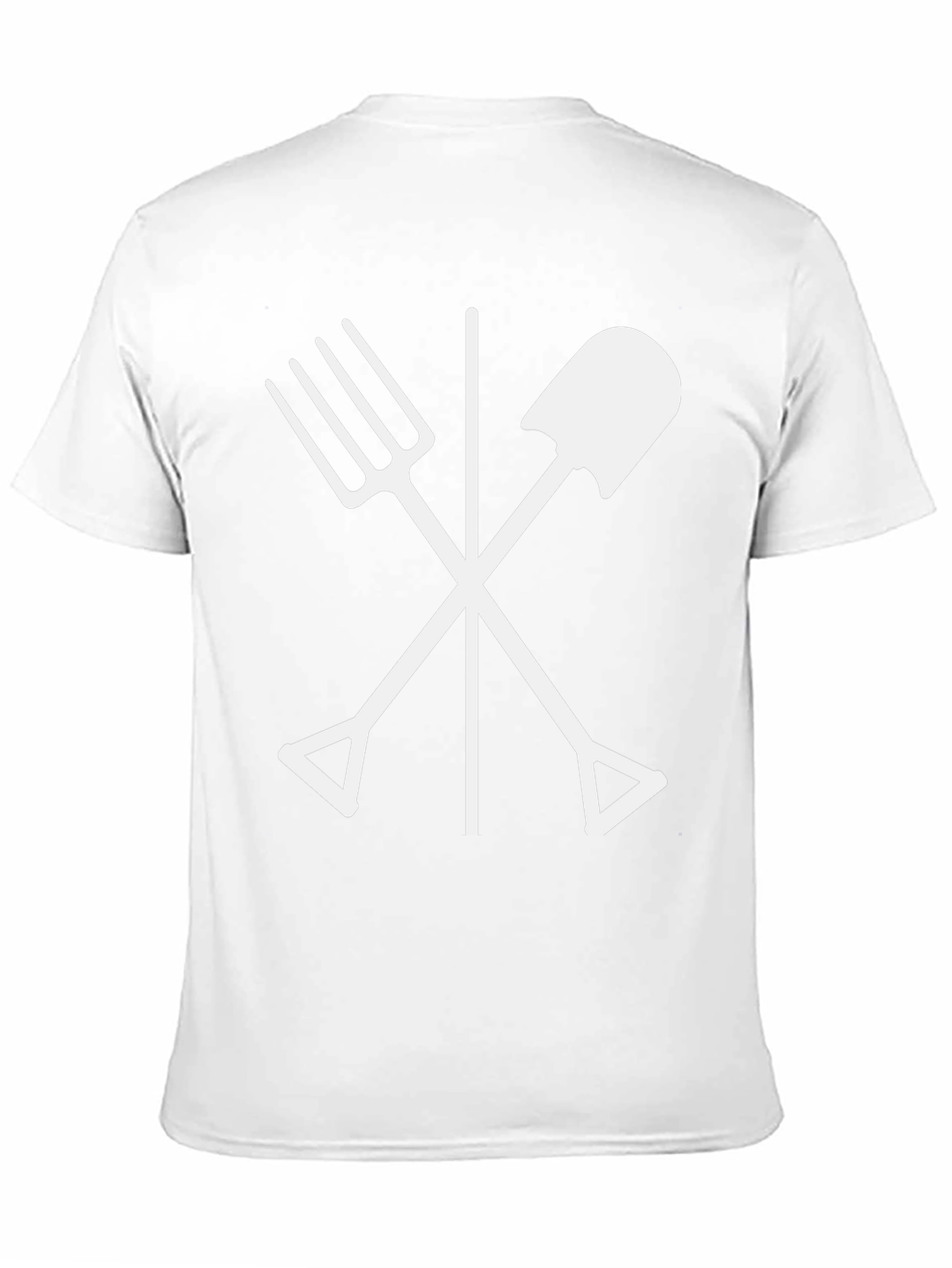 Gardeners Cross T-Shirt - Black Cotton Tee