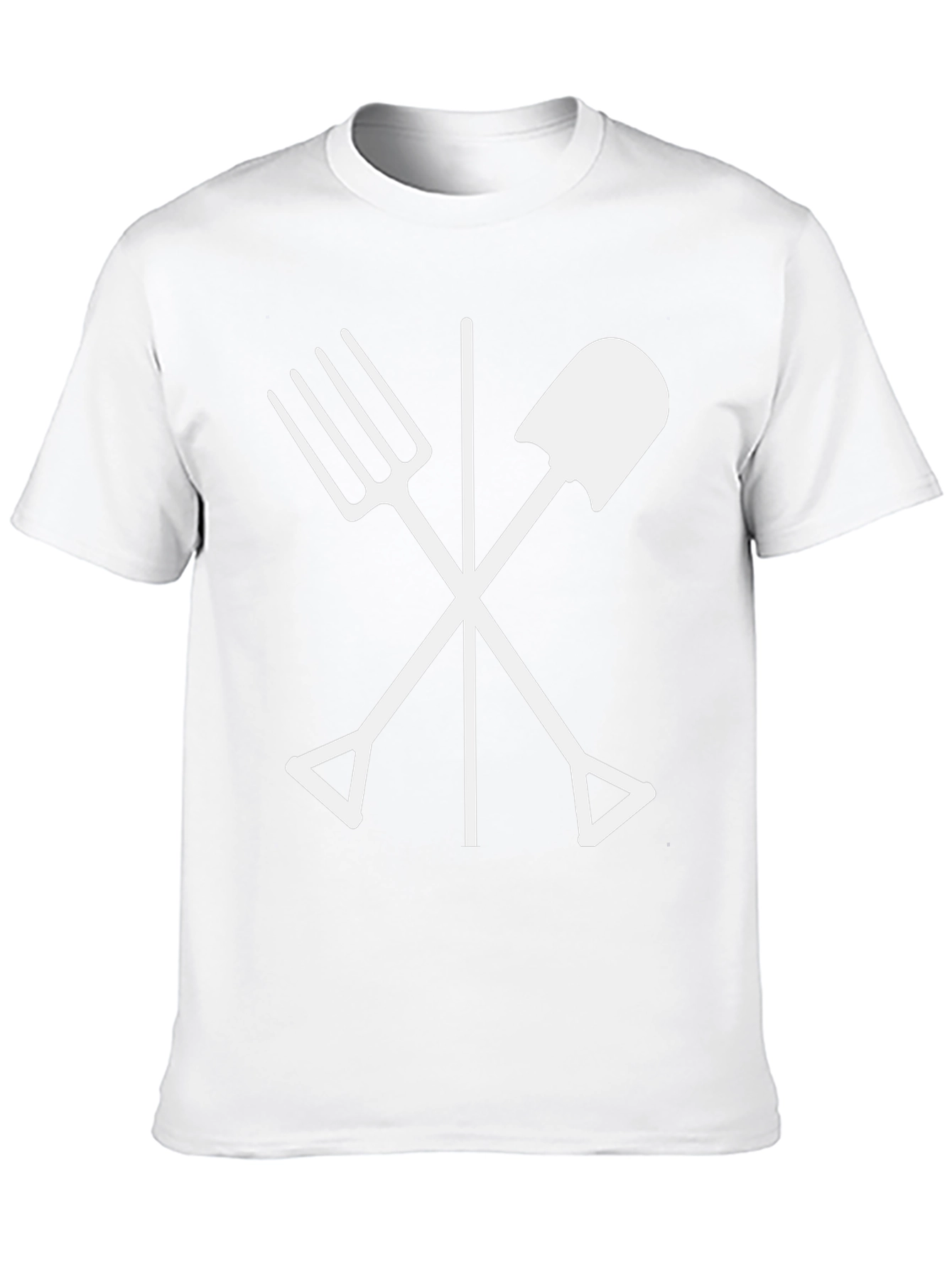 Gardeners Cross T-Shirt - Black Cotton Tee
