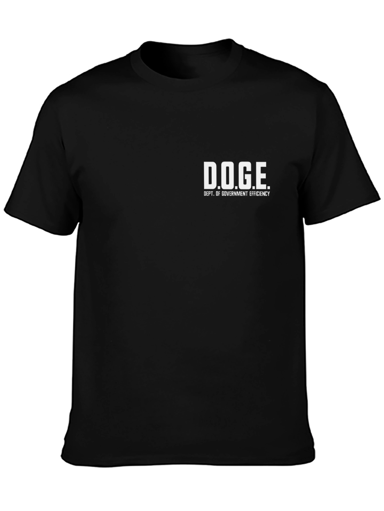 D.O.G.E. Dept. of Government Efficiency Graphic T-Shirt