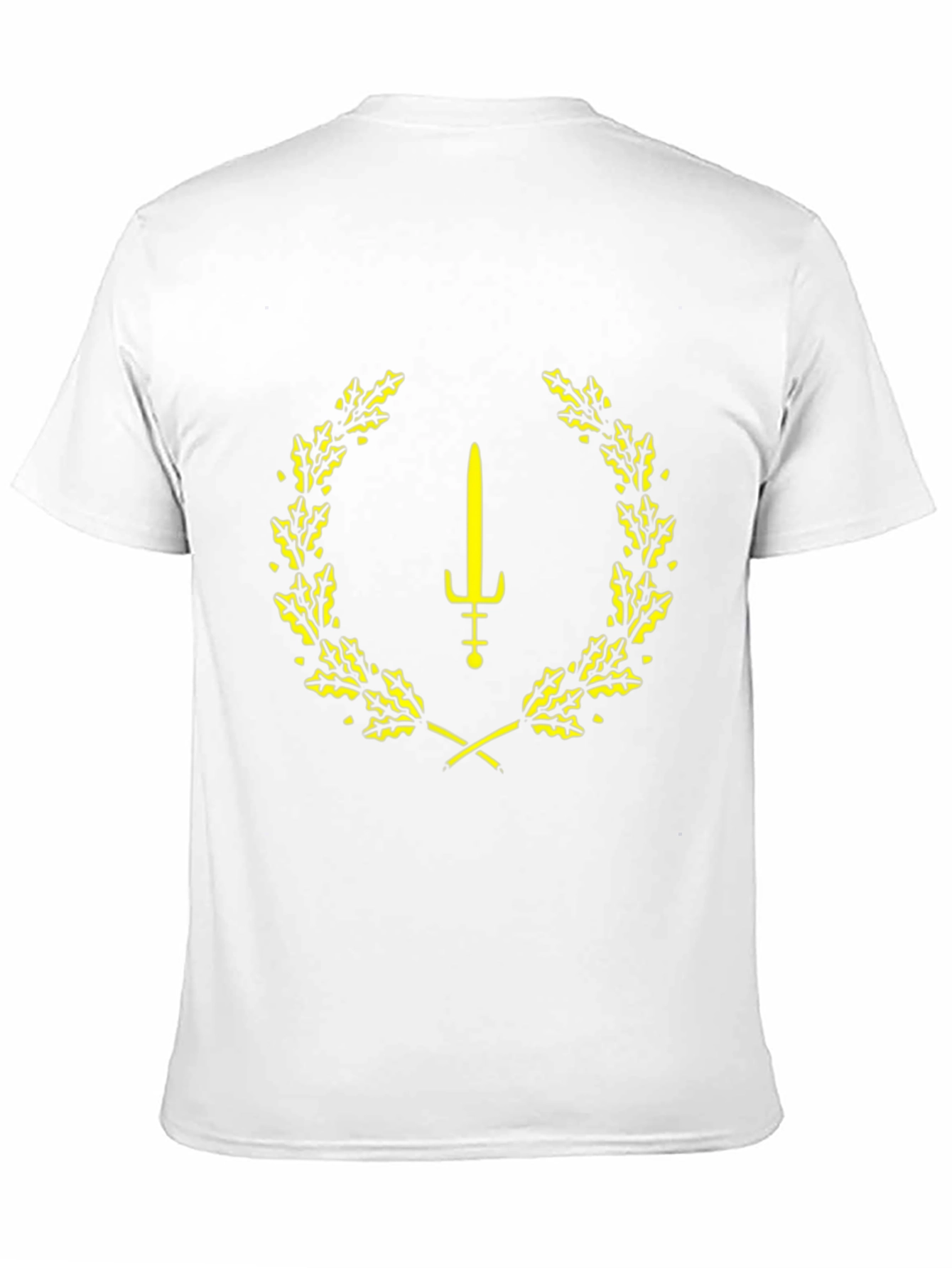 Sword & Laurel Wreath Graphic Tee - Black
