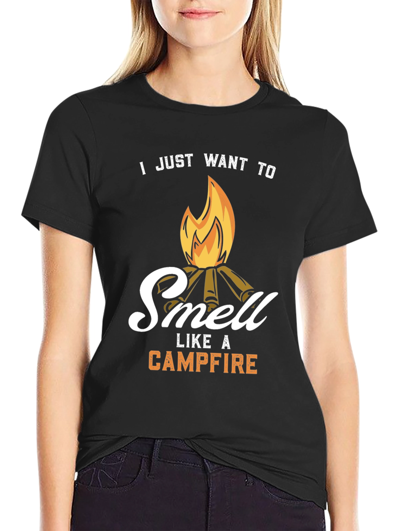 Campfire Smell T-Shirt - Camping Apparel
